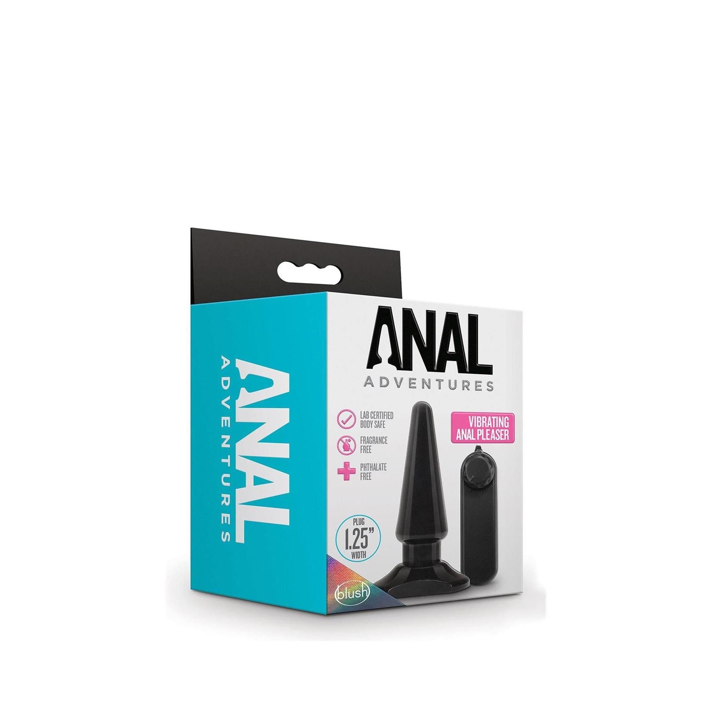 Blush - ANAL ADVENTURES - VIBRATING ANAL PLEASER