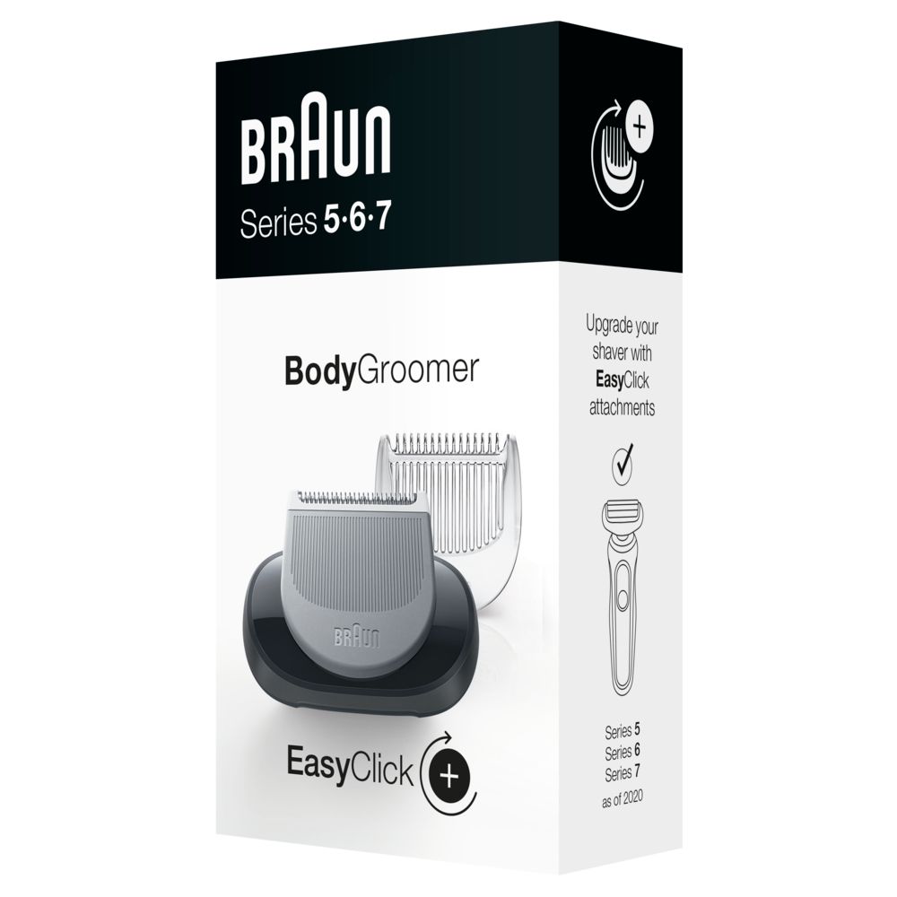 Braun - Aufsatz für Elektrische Rasierer für Männer "EasyClick BodyGroomer" für S5-7