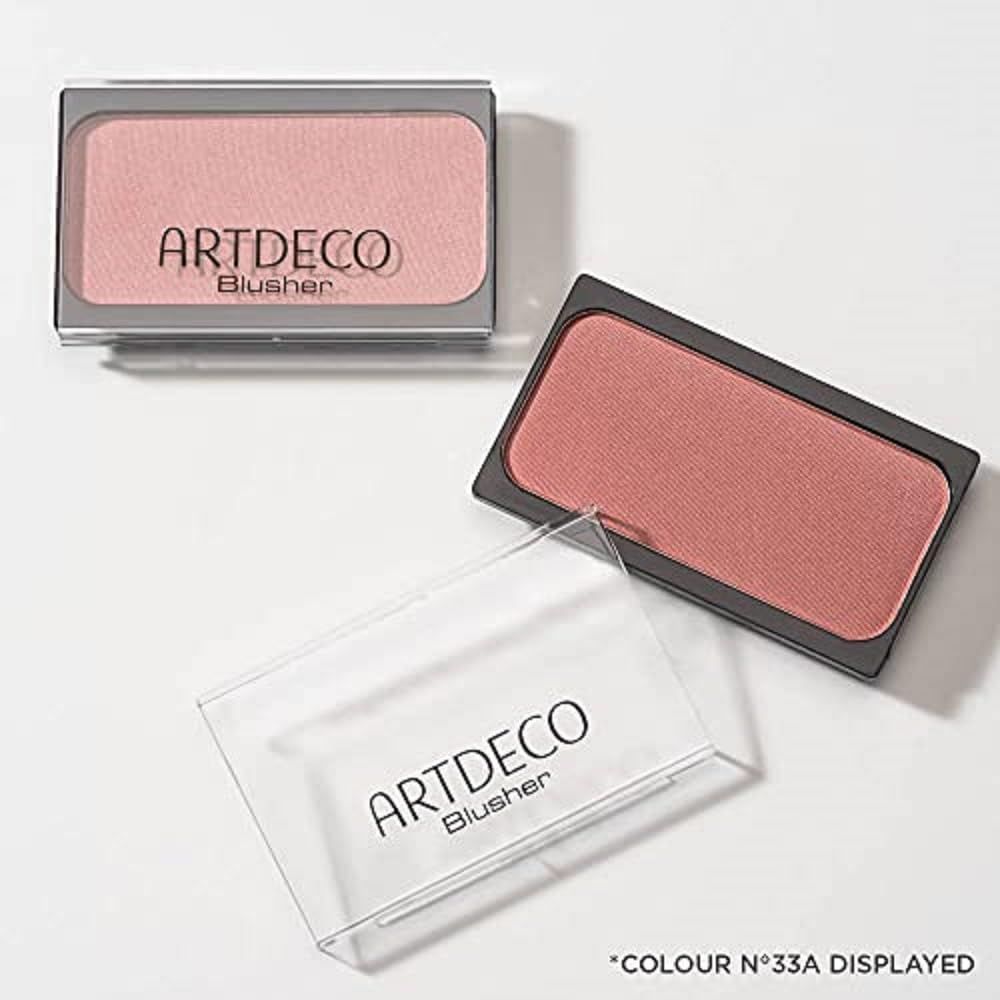Artdeco Blusher, rosa, in rechteckiger Verpackung mit transparentem Deckel. Farbnummer 33A.