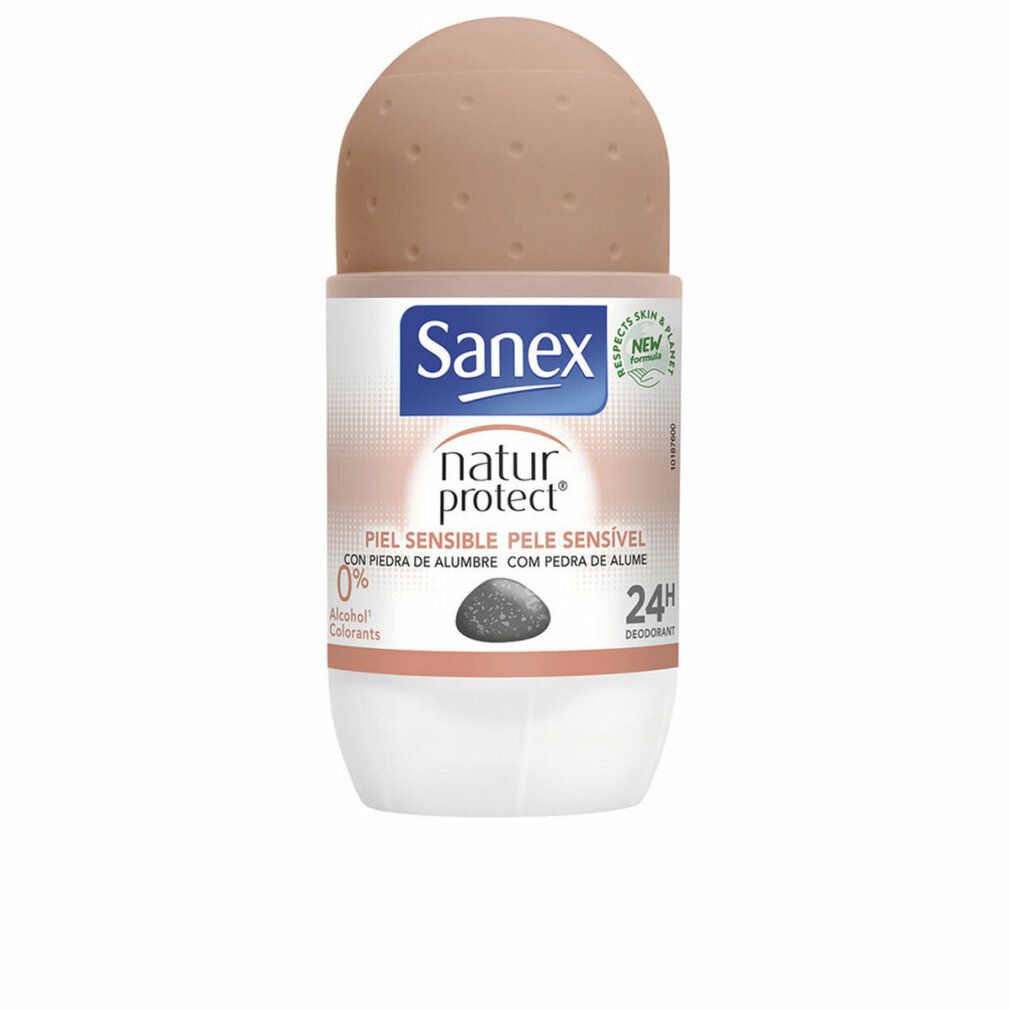Sanex Deodorant Natur Protect Sensitive Haut 24h 0% Alcohol