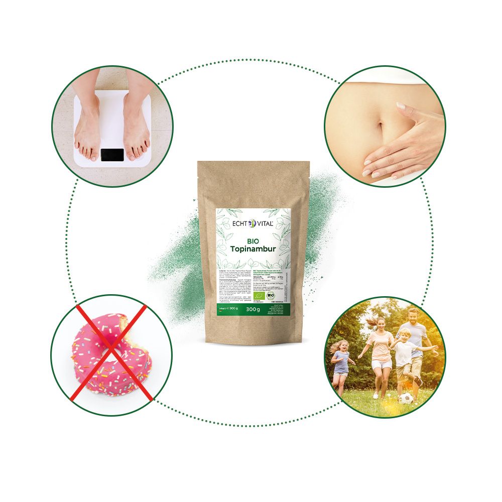 Echt Vital Bio Topinambur Pulver 300 g