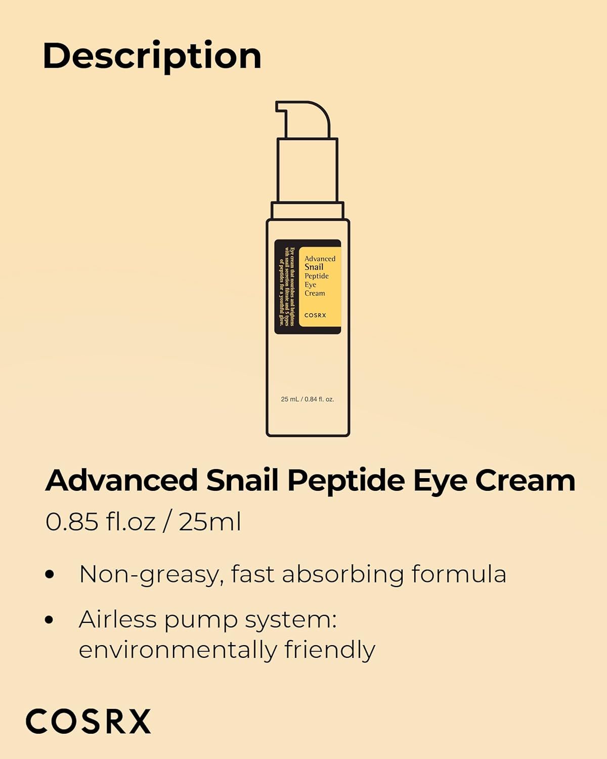 COSRX Advanced Snail Peptide Eye Cream