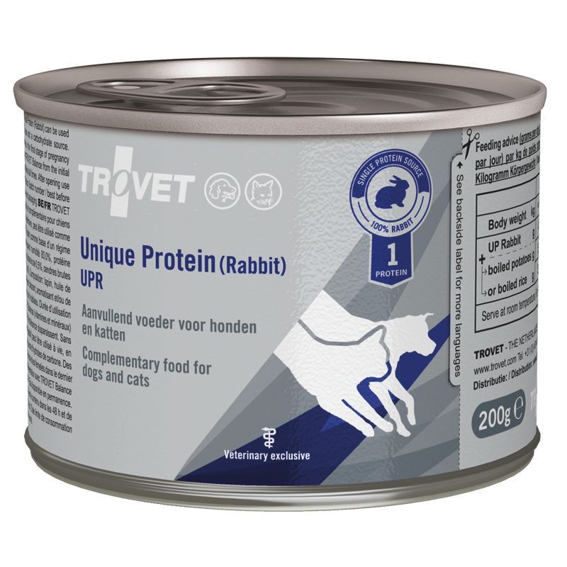 Trovet Unique Protein (Rabbit) Hund/Katze UPR