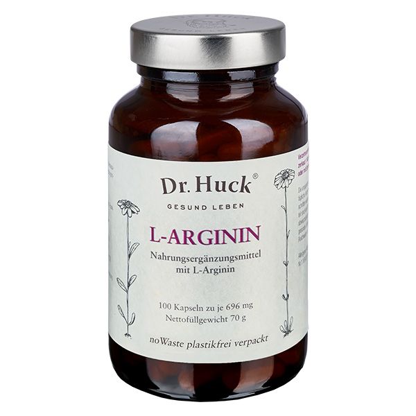 Dr. Huck L-Arginin Kapseln Vegan