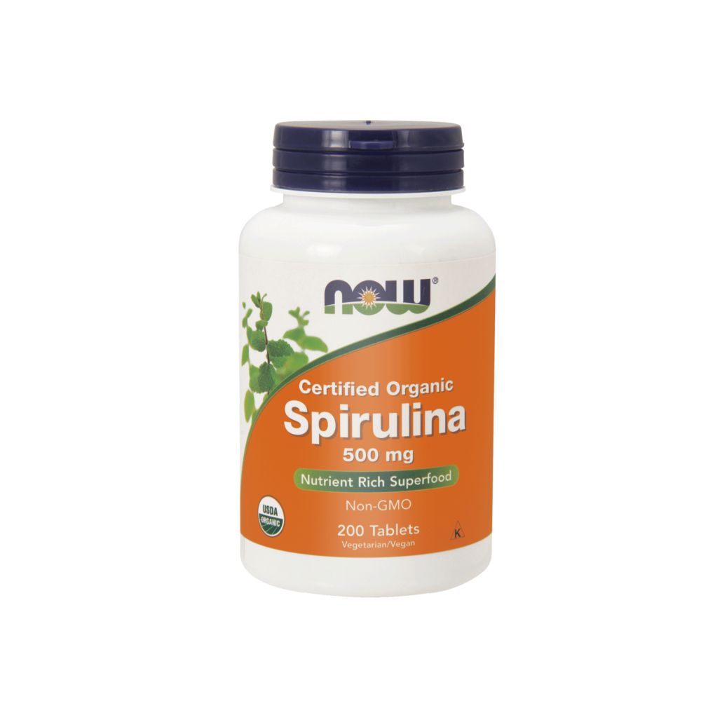 NOW Foods Spirulina 200 St Tabletten
