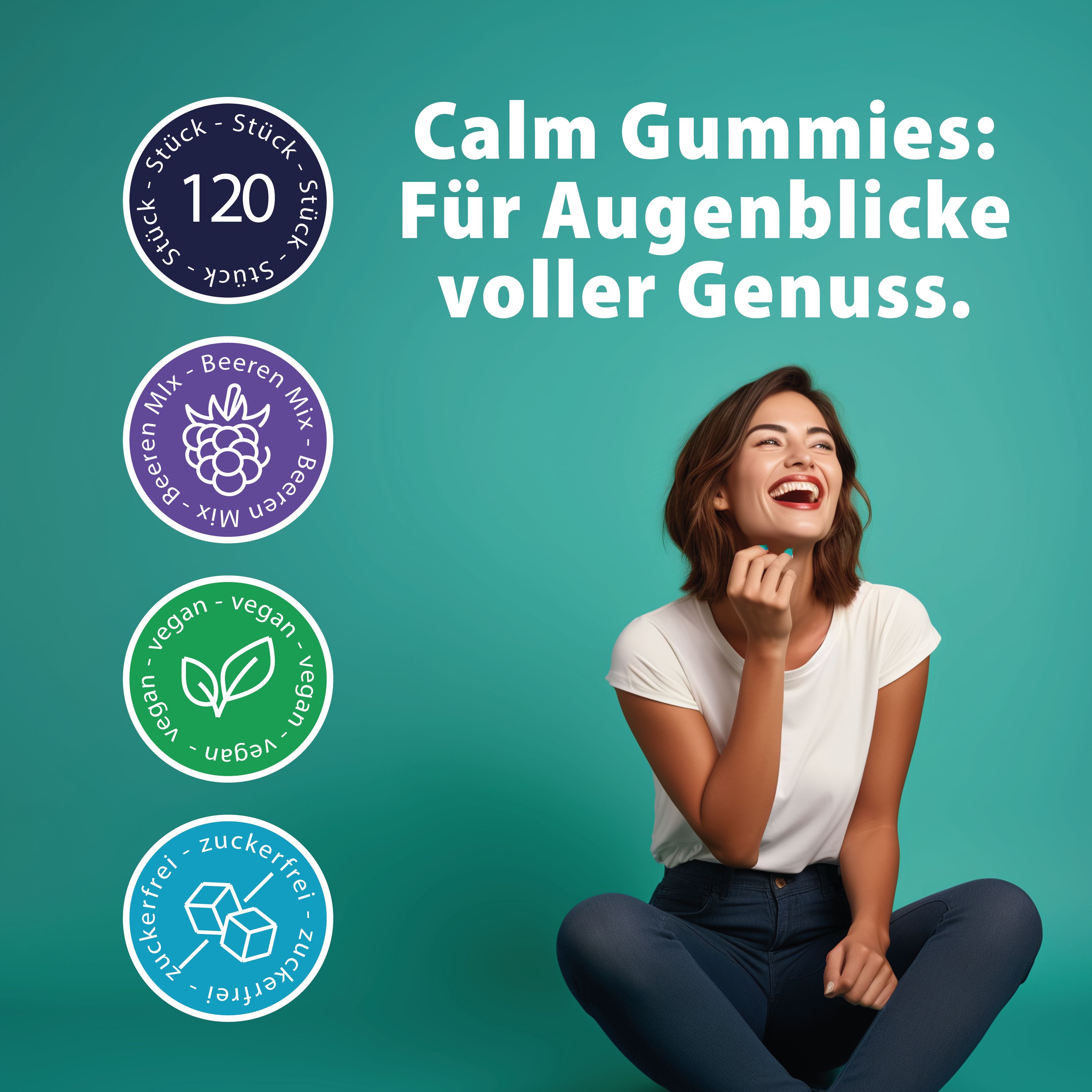 Calm Gummies mit Ashwagandha | Gumtamin