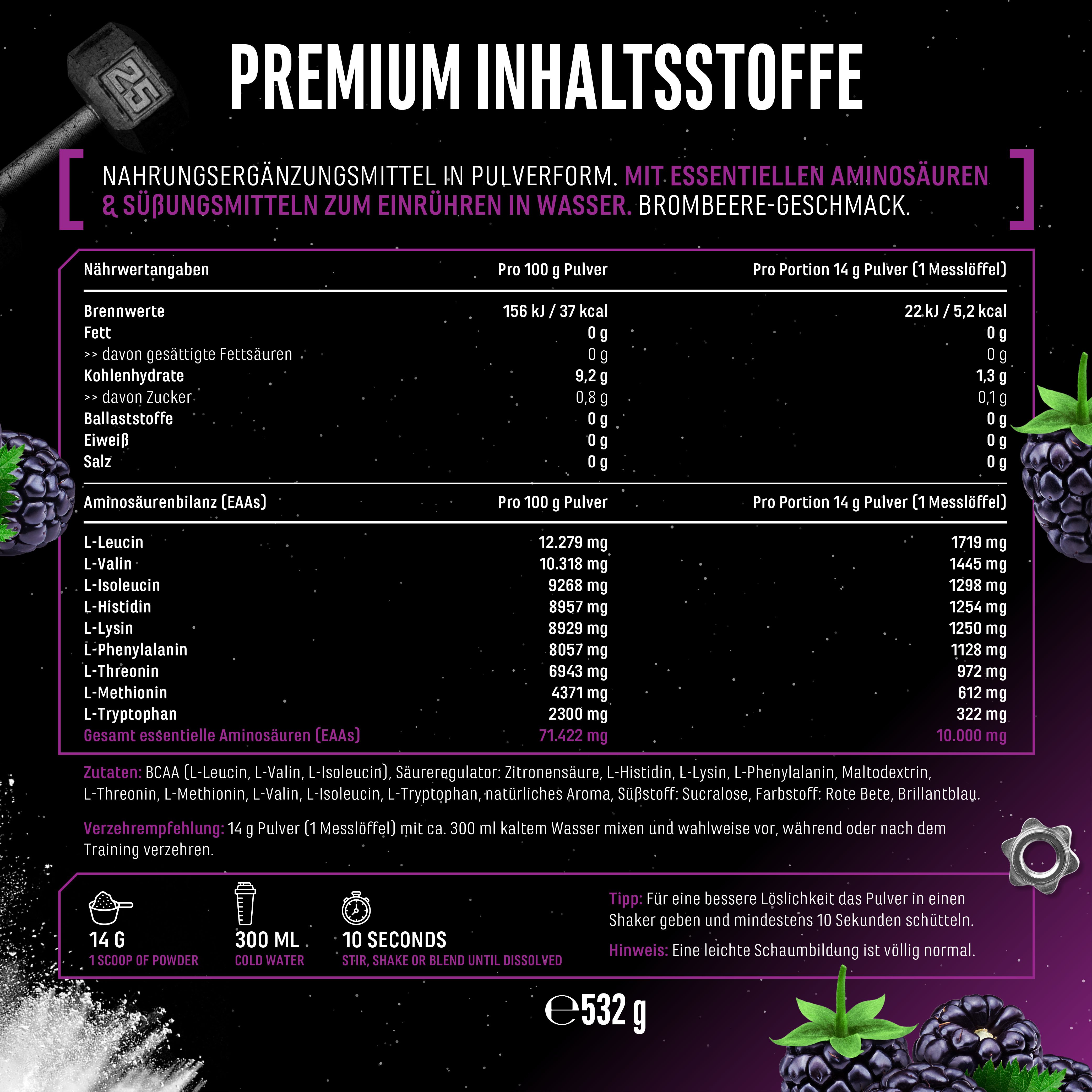 GEN EAA + Histidin 3.0 Pulver