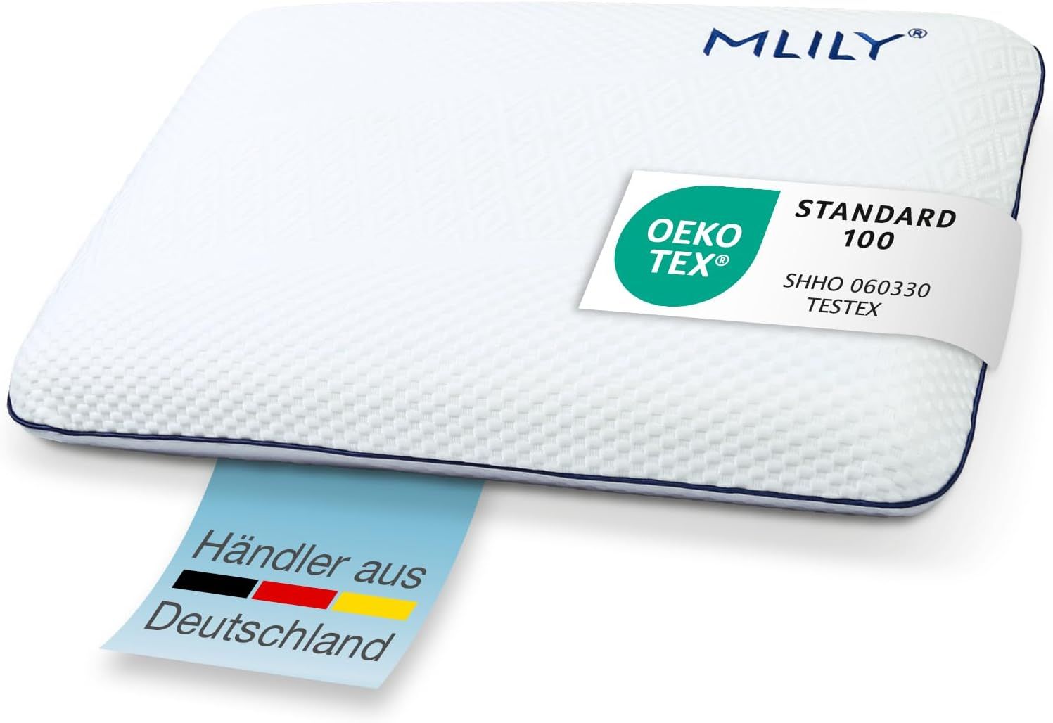 MLILY Nackenkissen »Cooling Gel«, 60x40 cm mit Wendefunktion: Sommer- und Winterseite