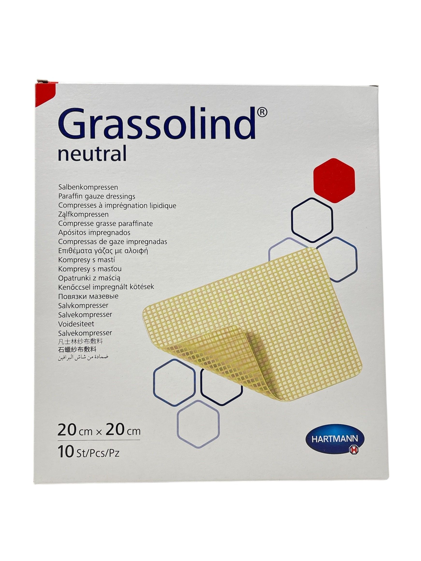Grassolind 20x20cm Steril