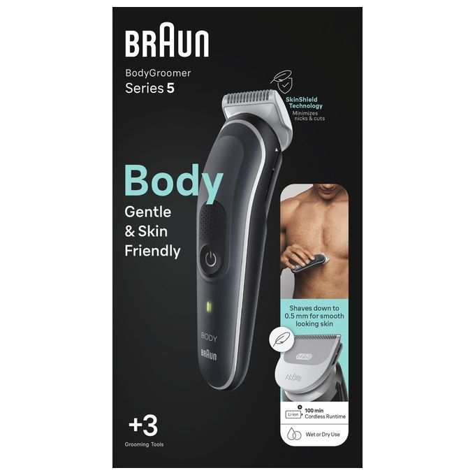 Braun - BodyGroomer "5 - BG5340" in Grau und Schwarz