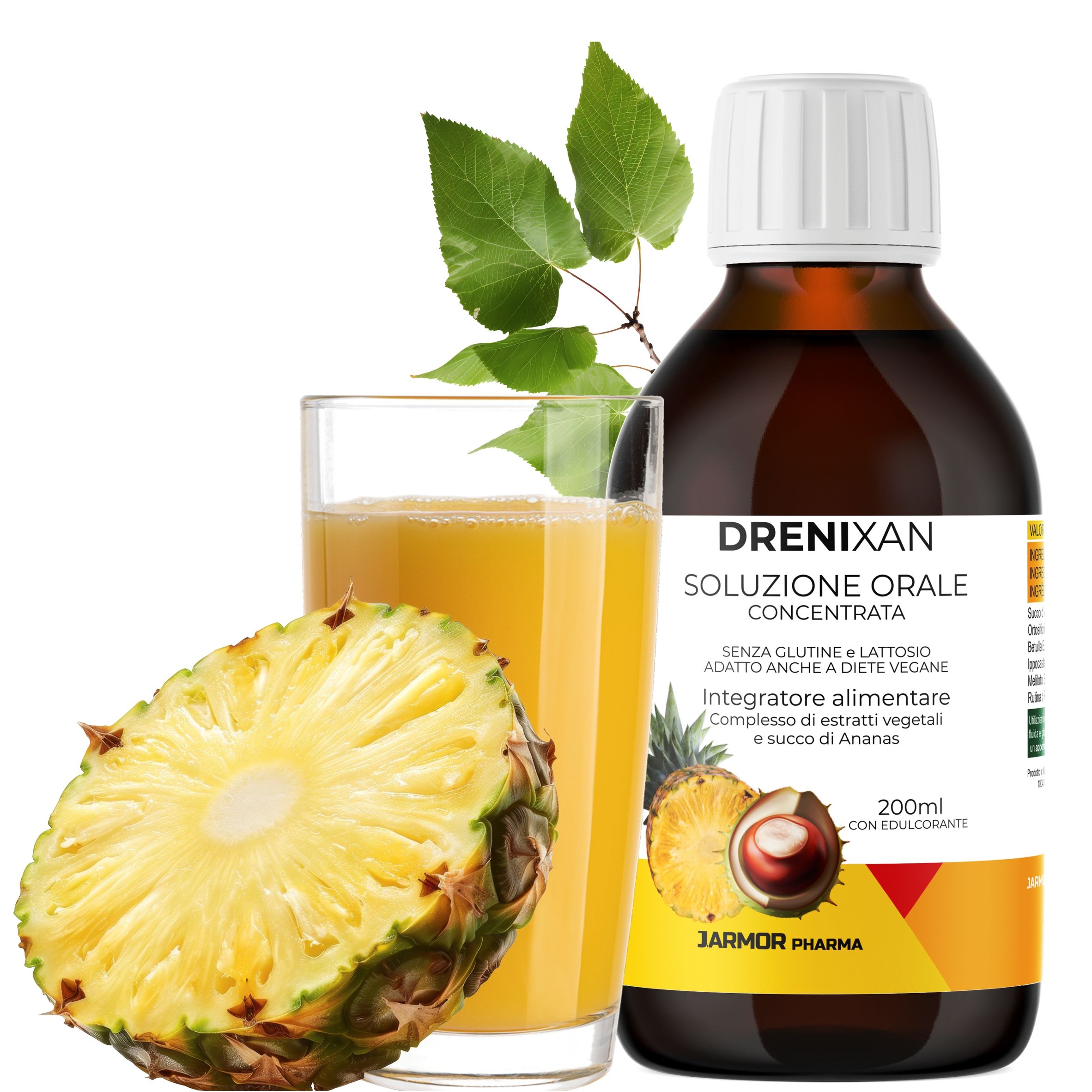 Drenante Forte Ritenzione Idrica – Gambe Pesanti Pancia Gonfia Anticellulite 200ml
