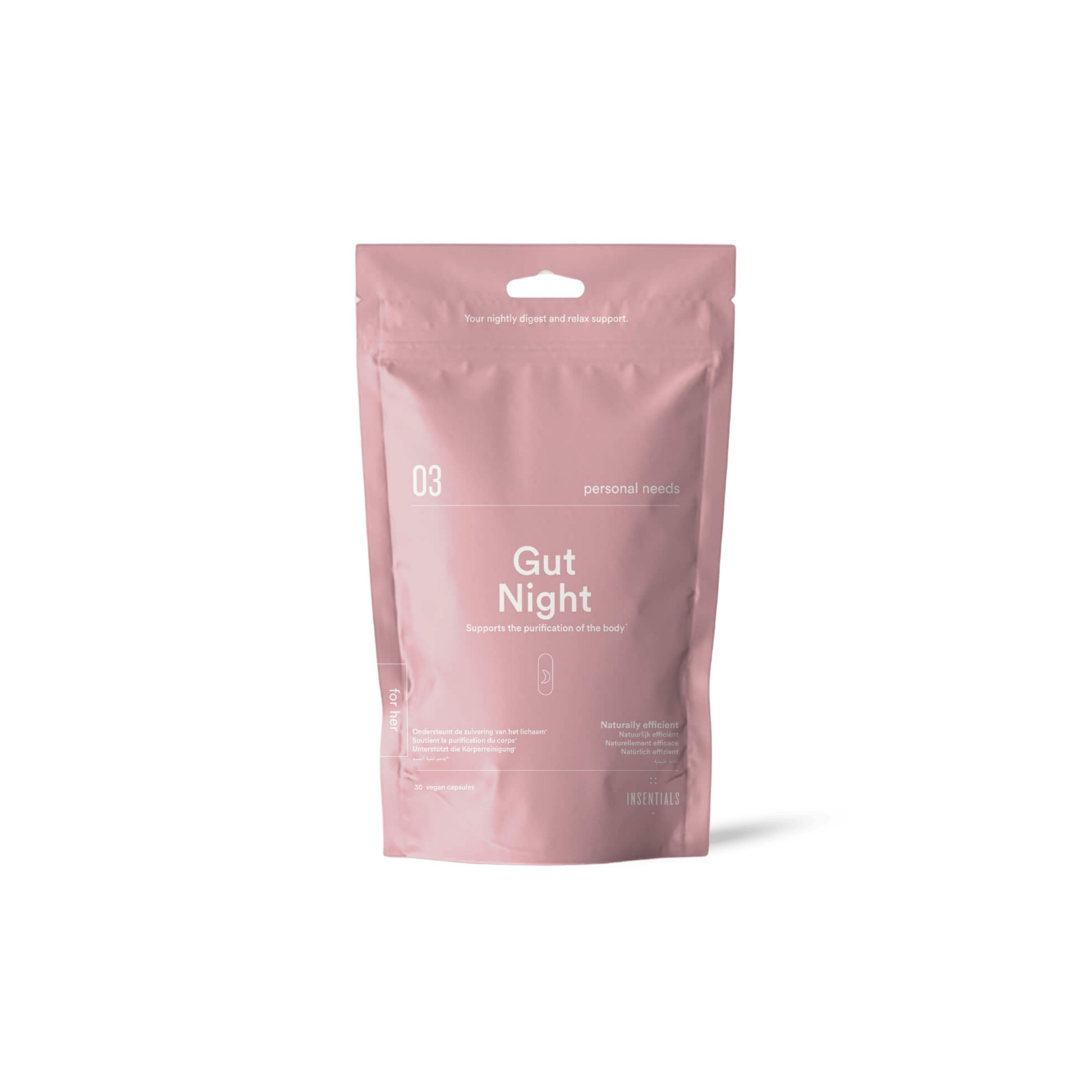 Insentials - Darm Night - Nächtliche Unterstützung für Magen und Verdauung