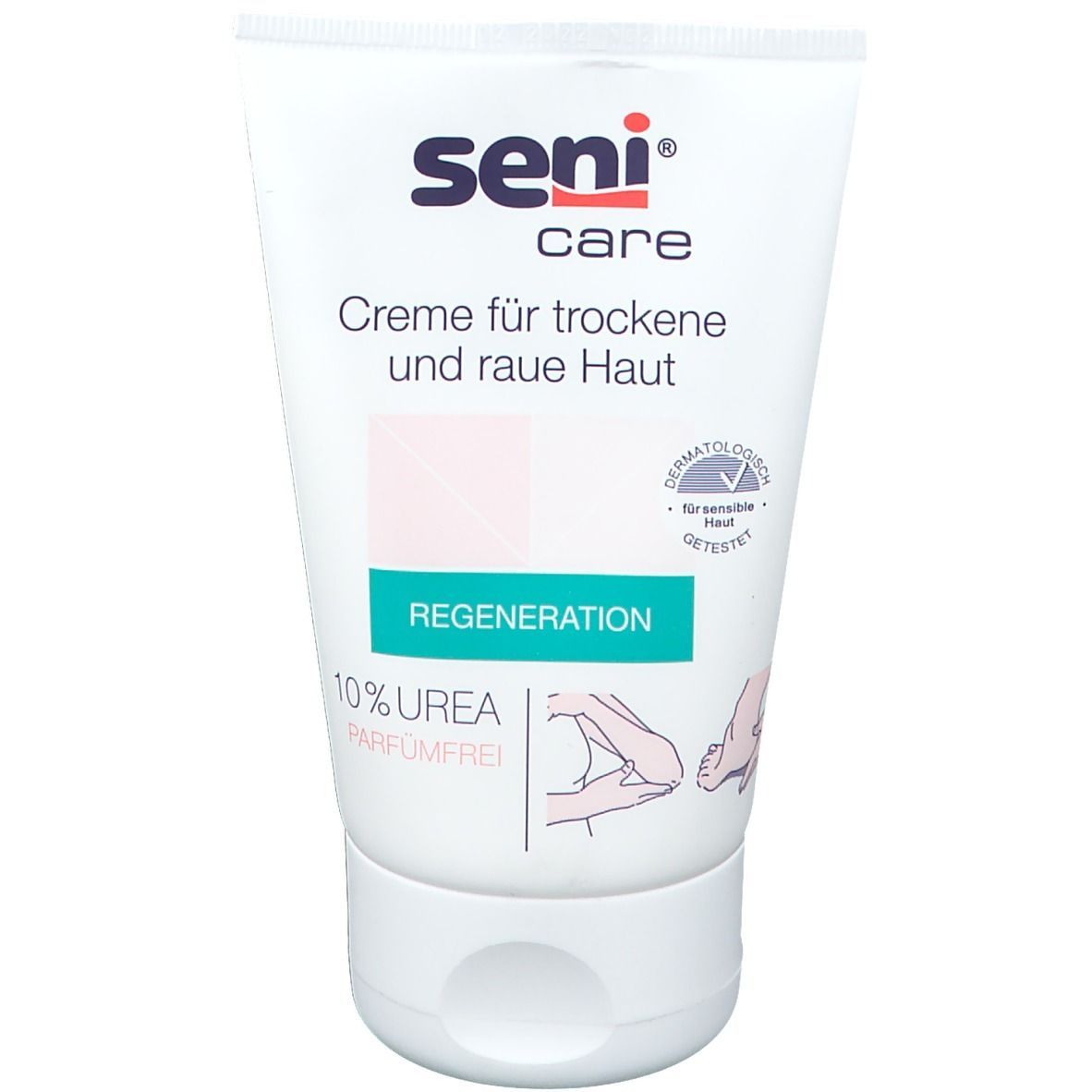 Seni Care Creme für trockene und raue Haut mit 10% Urea