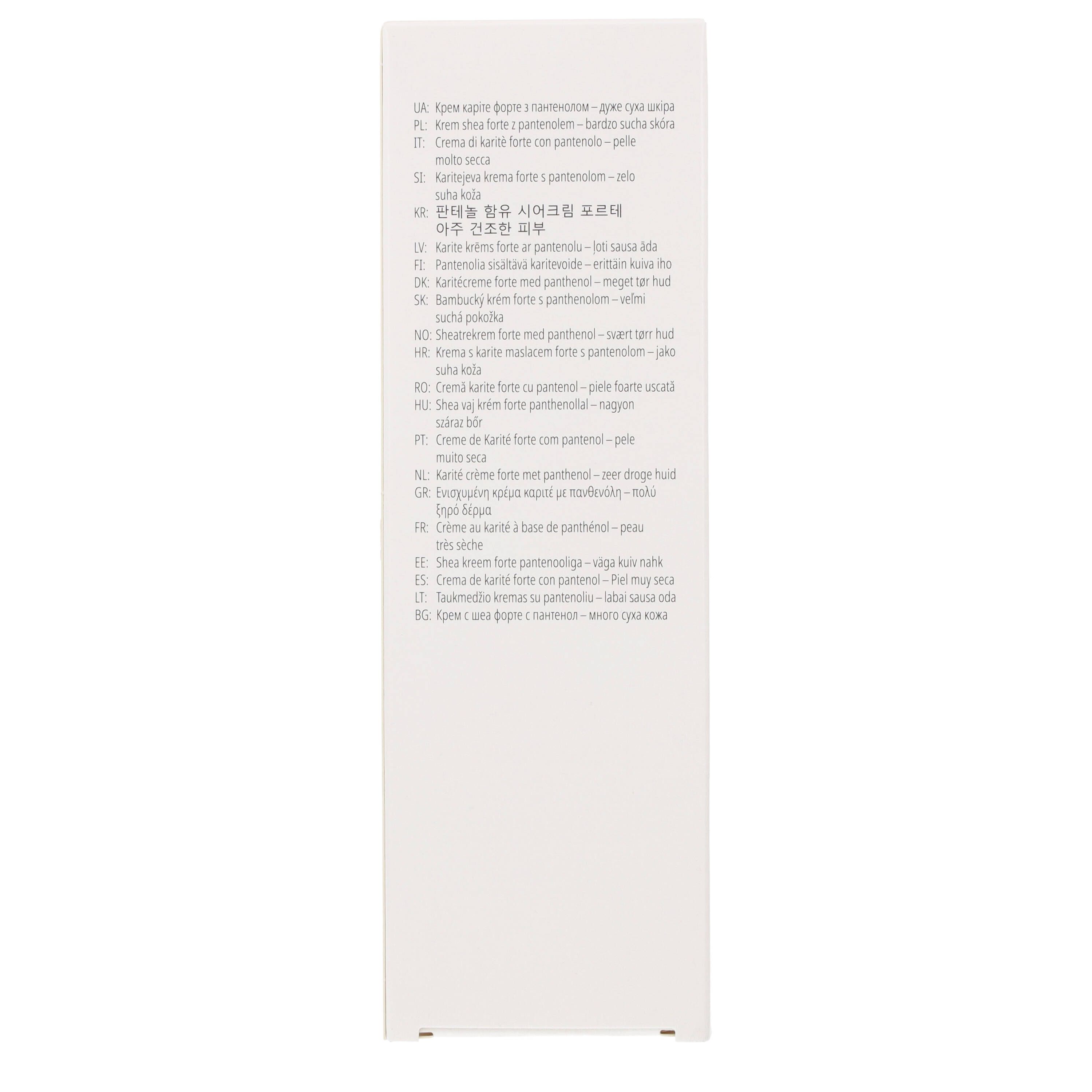 Pedibaehr Karitécreme forte mit Panthenol