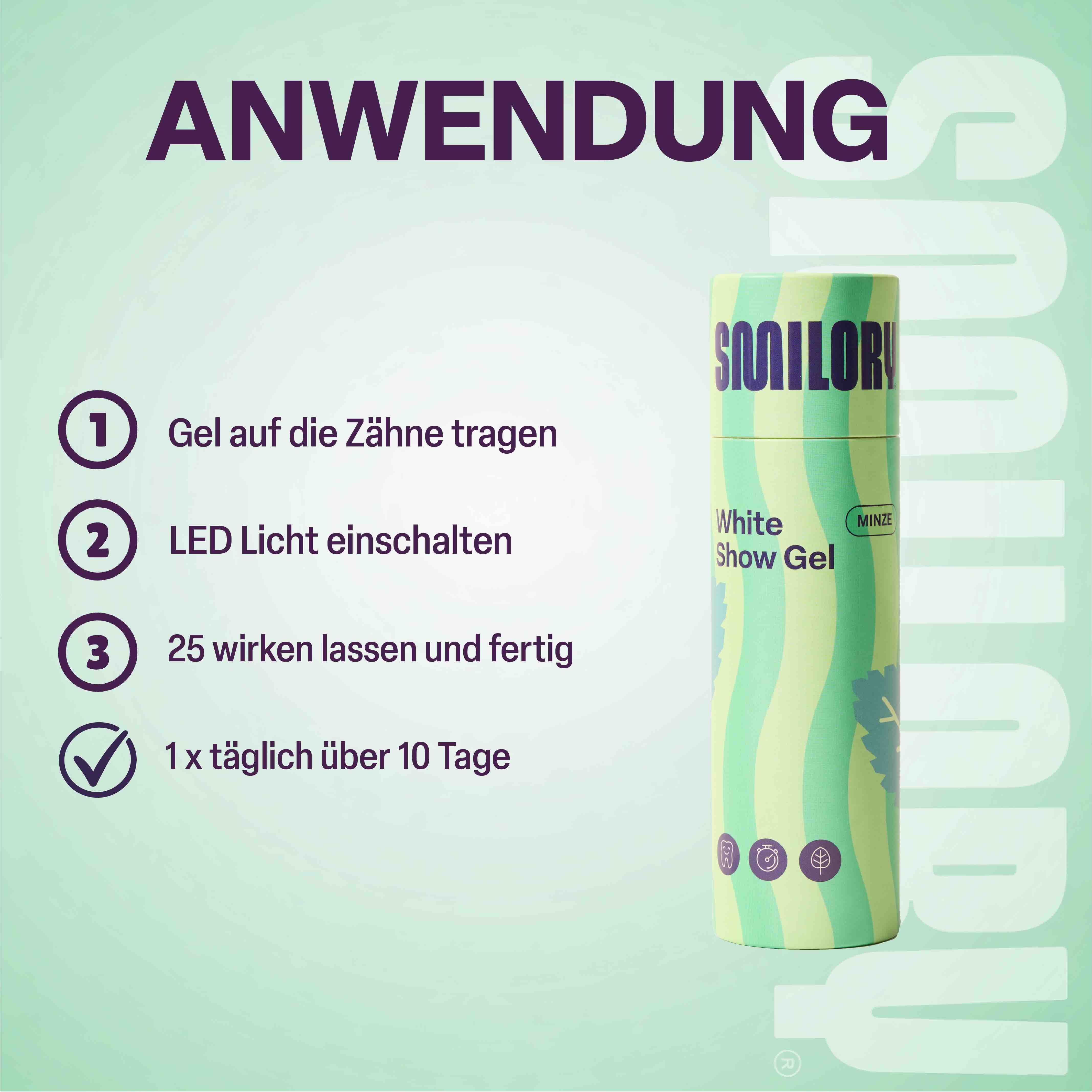 Smilory® White Star - Zahnaufhellungsgel für LED Licht