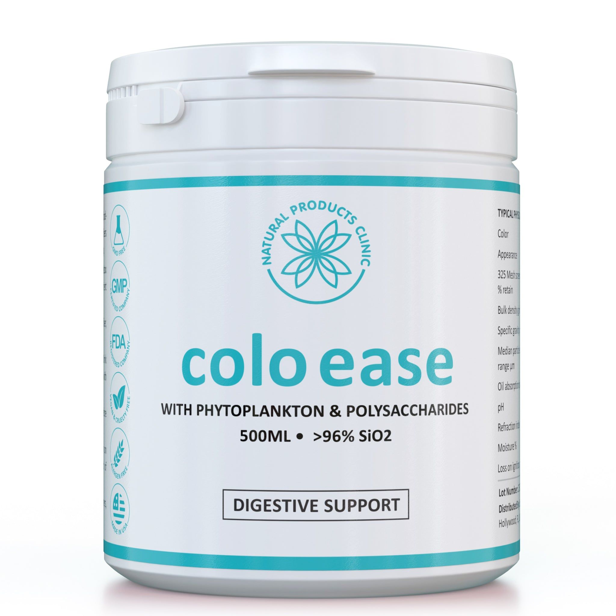 Natural Products Clinic Colo Ease 300 g Pulver