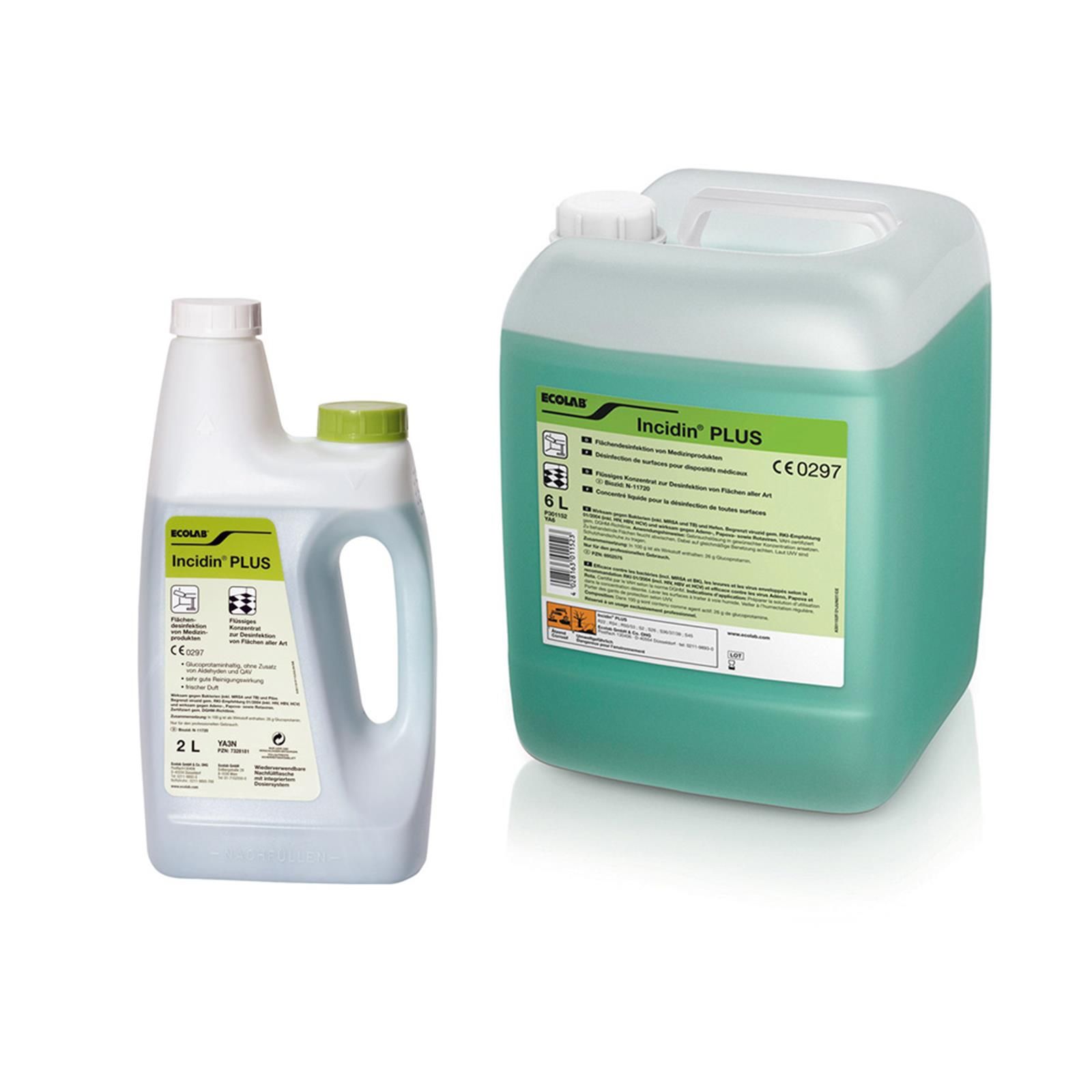 Ecolab Incidin® PLUS Flächendesinfektion 2 Liter Flasche