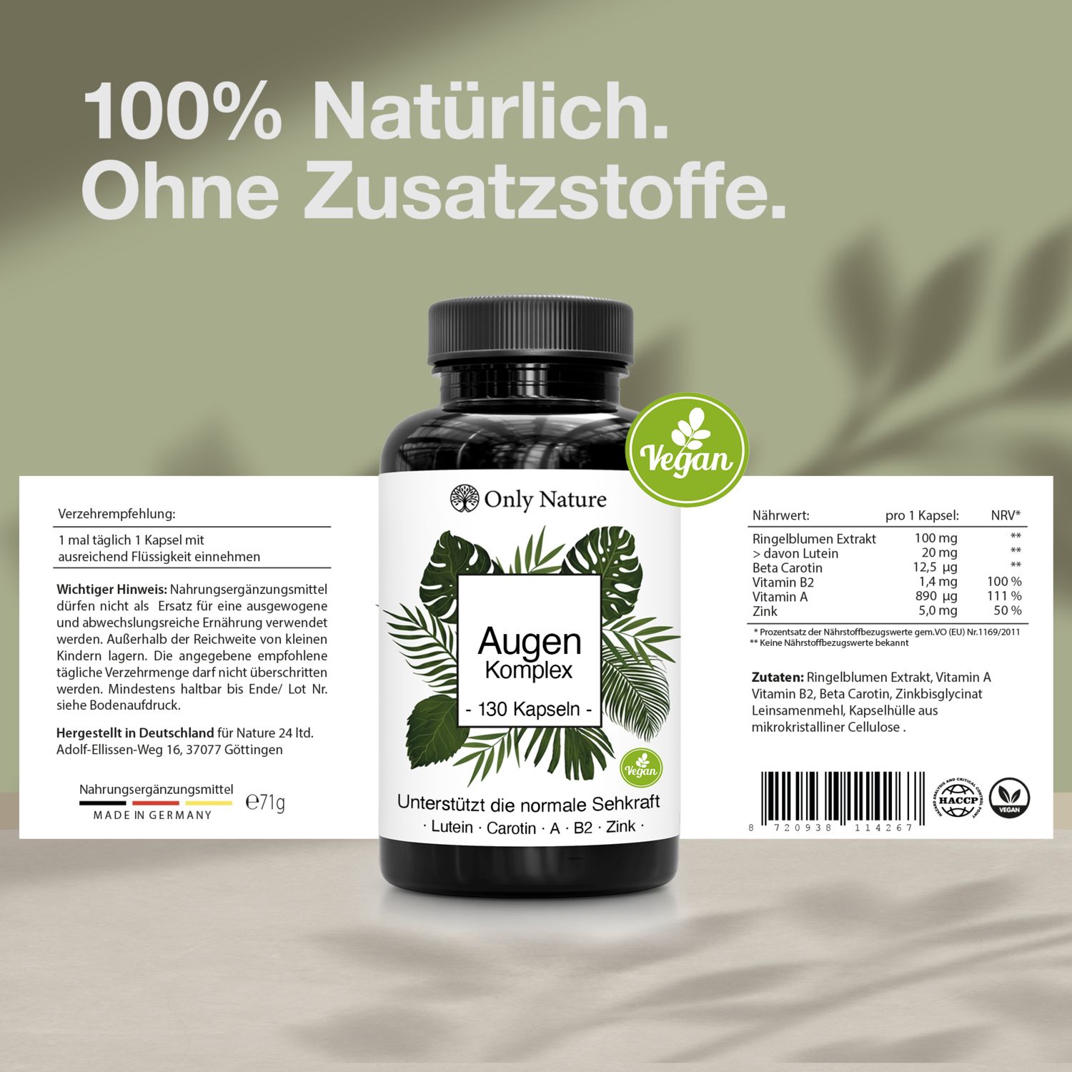 Only Nature Augenvitamine