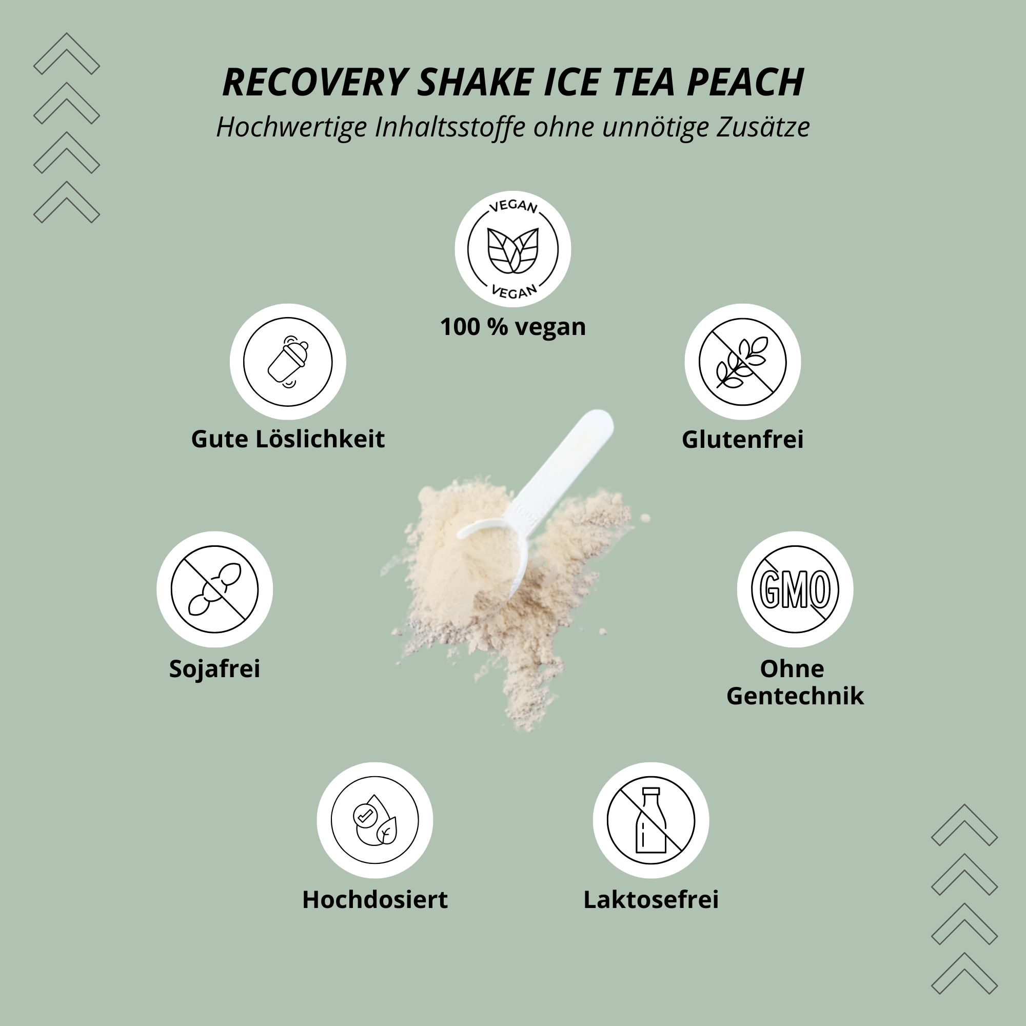 nutri+  Recovery Loader - Post Workout Shake für Regeneration