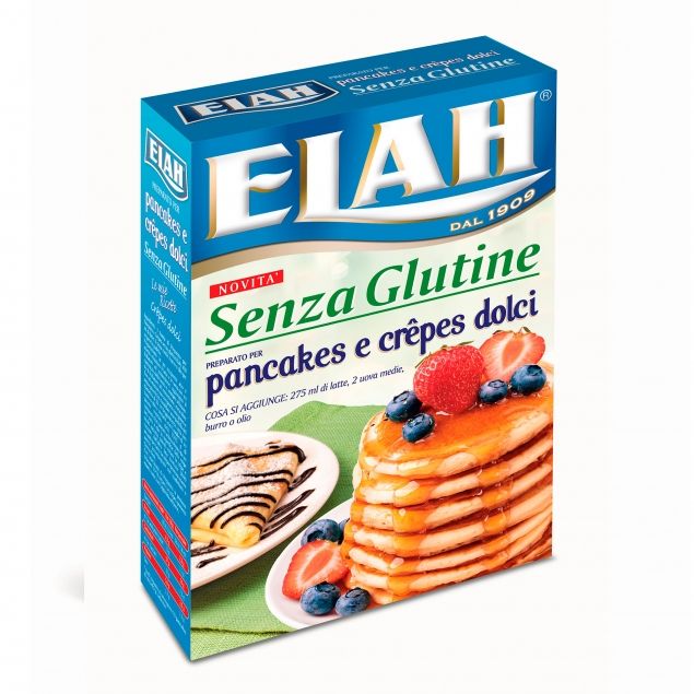 Preparato per Pancakes e Crepes Senza Glutine - Elah