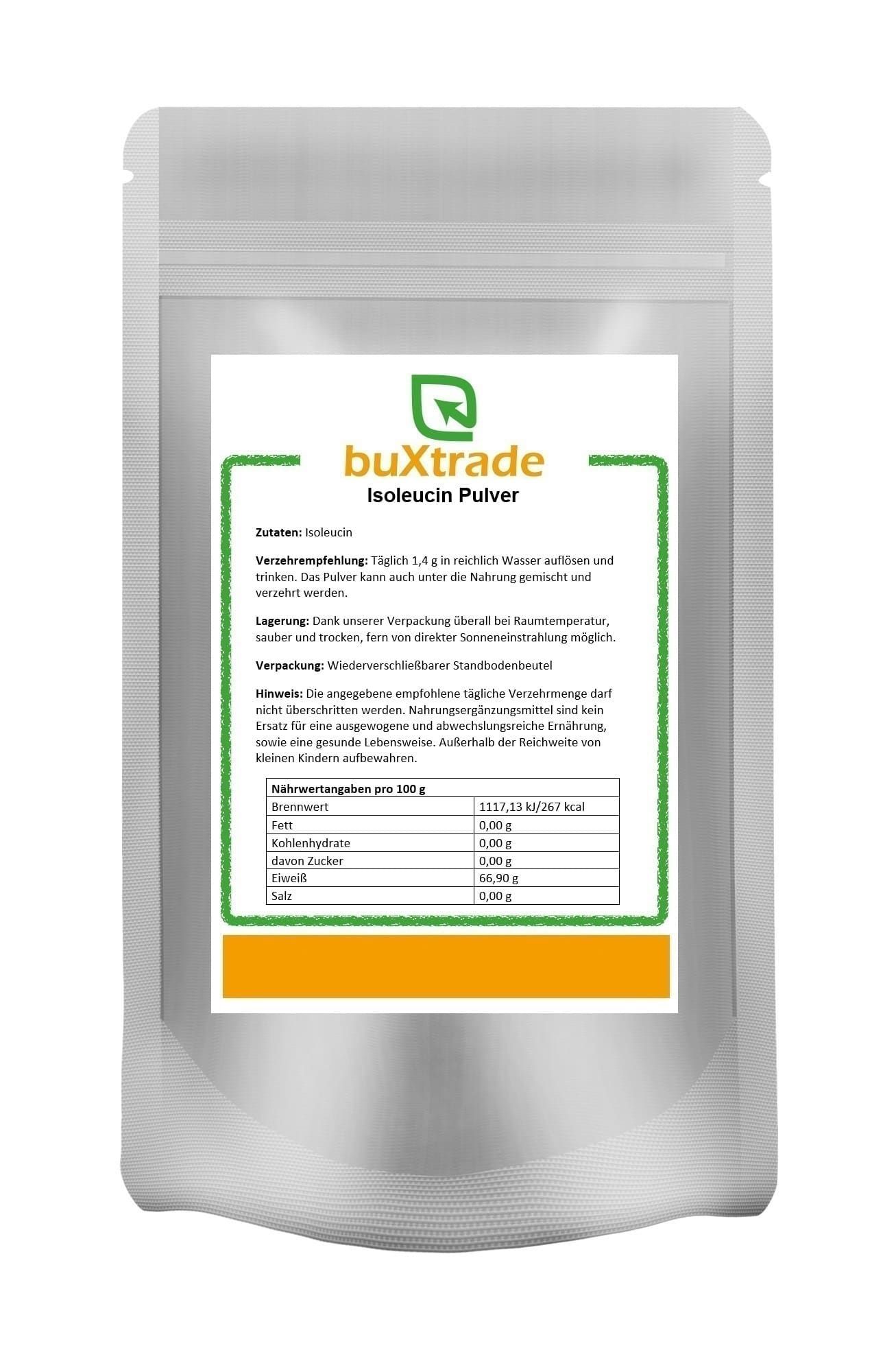 buXtrade Isoleucin Pulver 25 kg