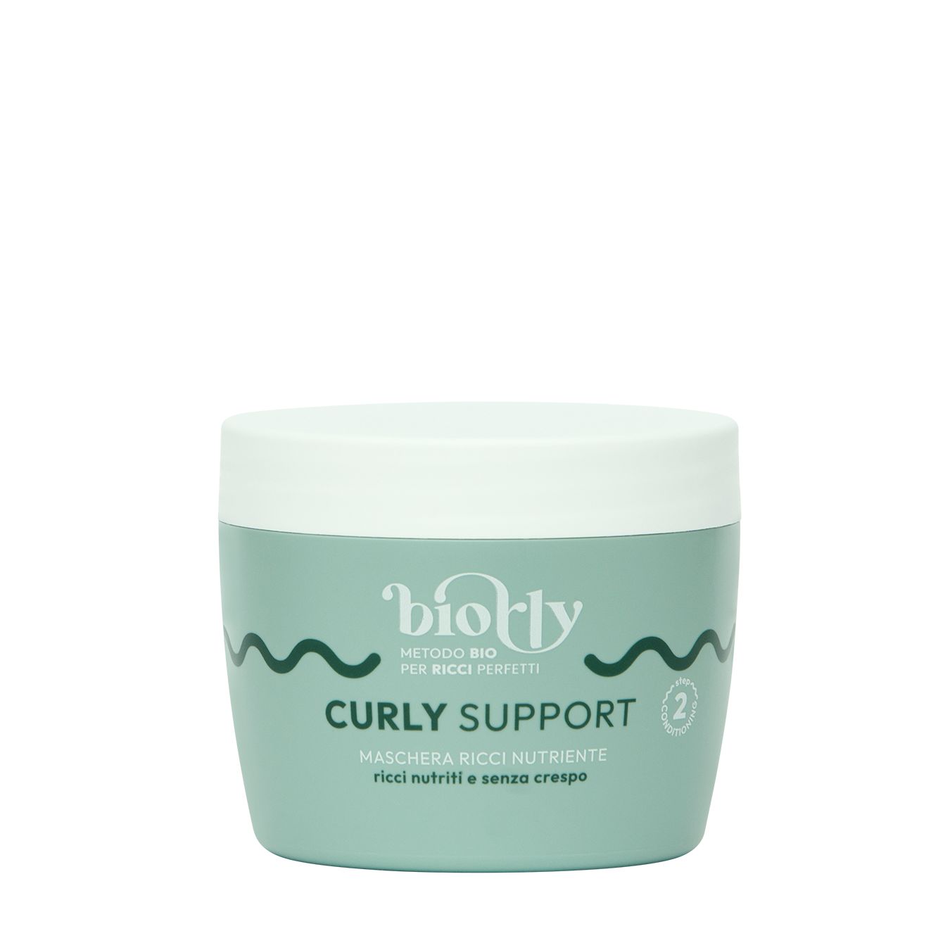 Biorly - Curly Support - MASCHERA per CAPELLI RICCI - Certificato BIO