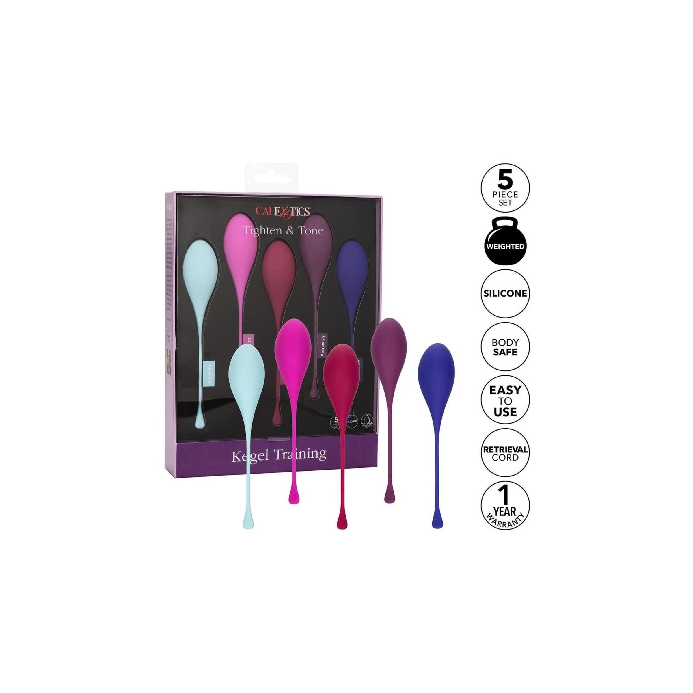 CalExotics - Kegel Training 5 Pcs