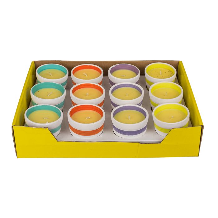 Out of the Blue Citronella Kerze im Keramik-Topf