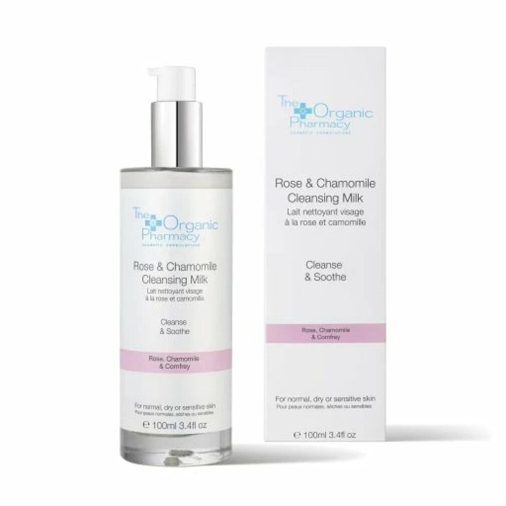 The Organic Pharmacy Cleansing Rose & Chamomile Milk 100 ml