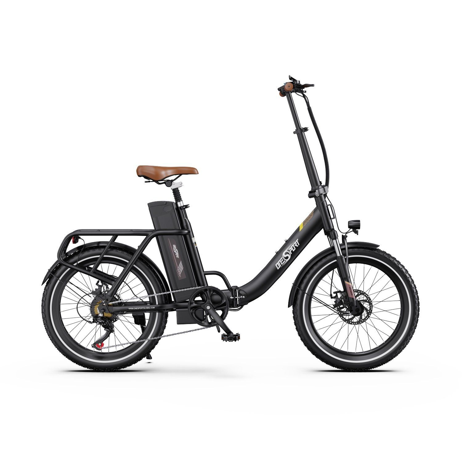 ONESPORT OT16-2 Faltbares Elektrofahrrad mit 250-W-Motor und 48-V-17-Ah-Akku