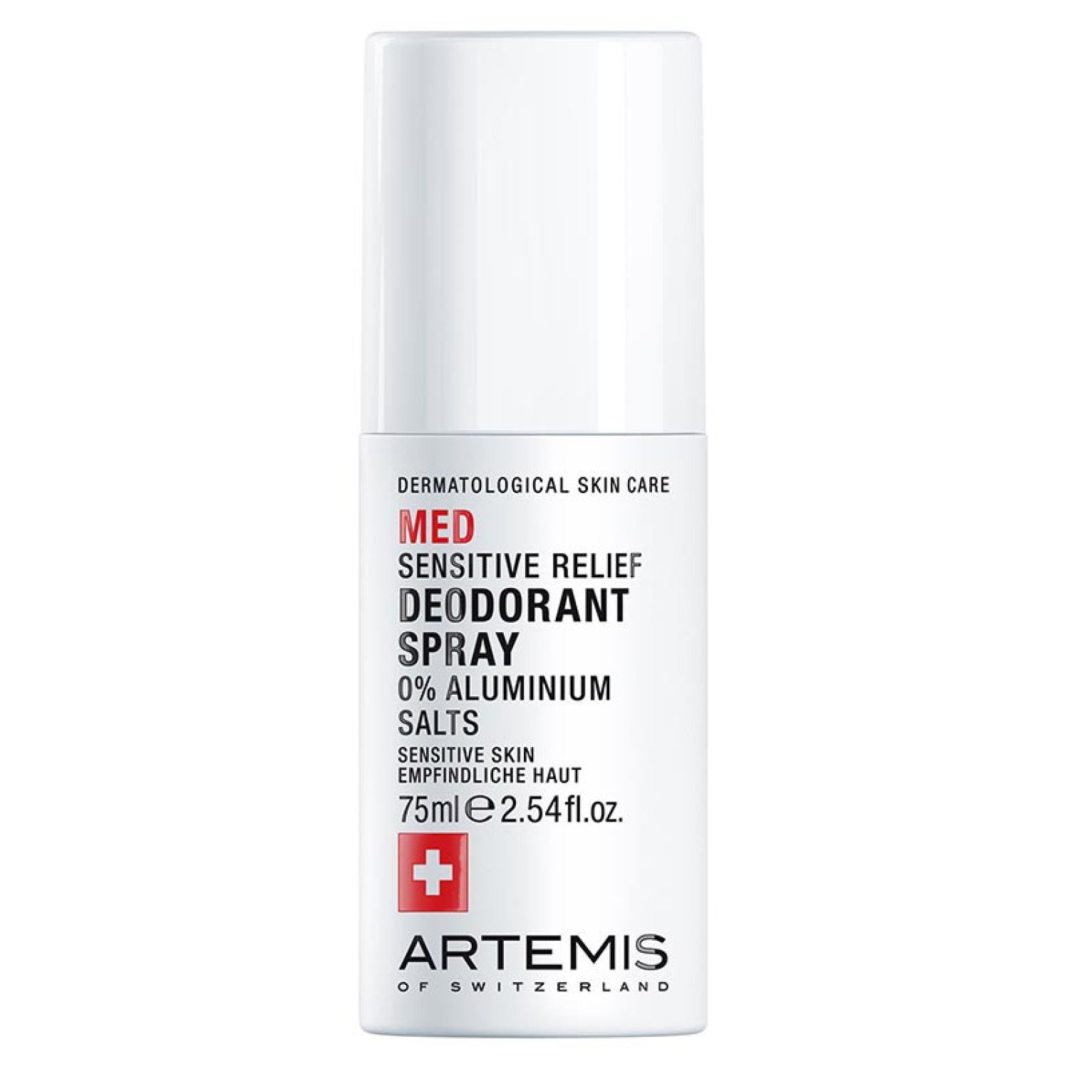 Artemis of Switzerland Med Sensitive Relief Deodorant Spray