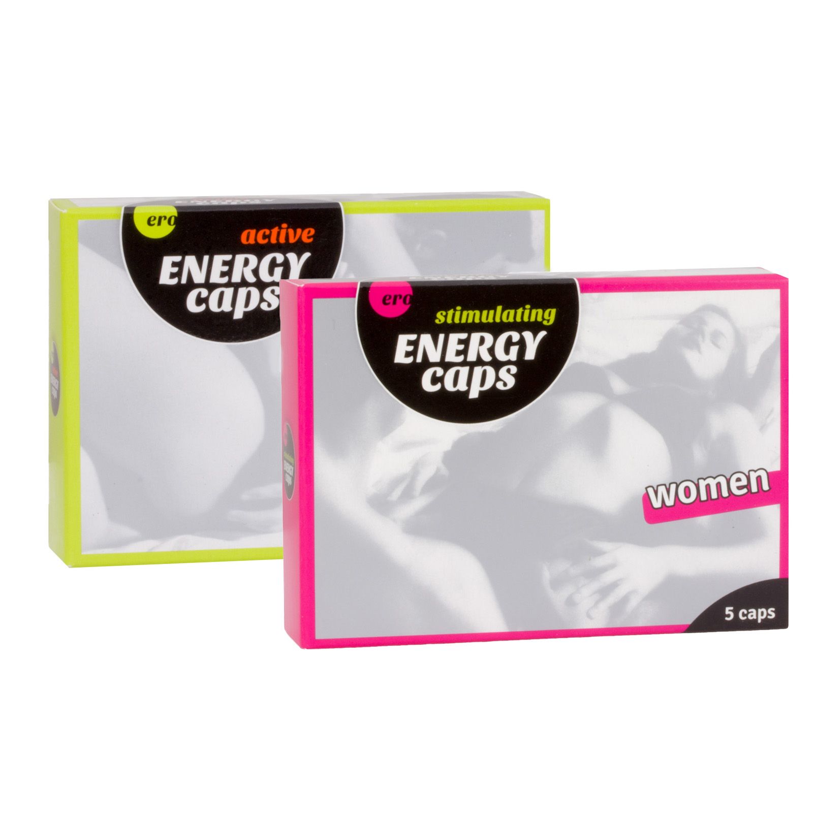 Ero - Stimulating und Active Energy Caps Libido im Set