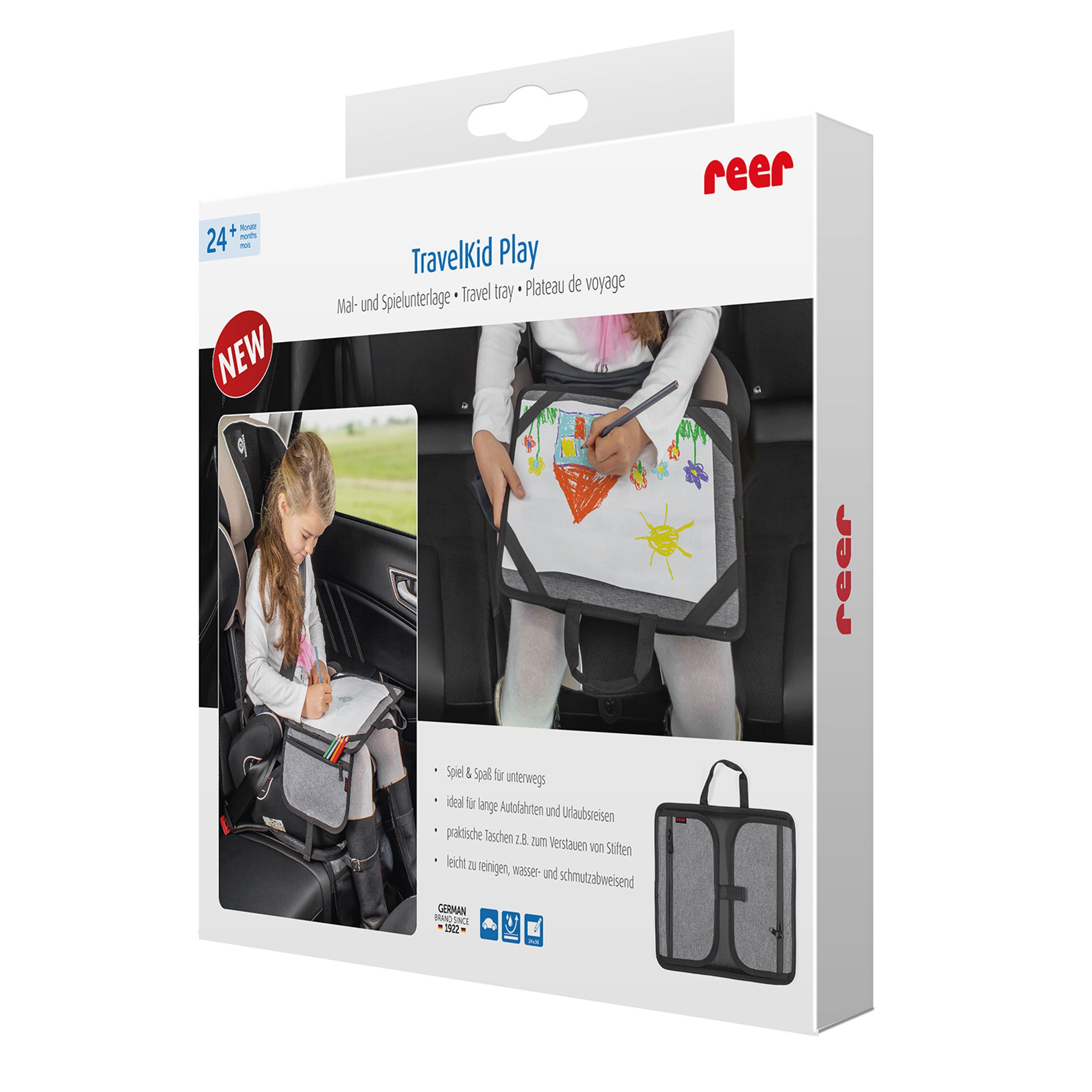 reer TravelKid Play Mal- und Spielunterlage, für Auto