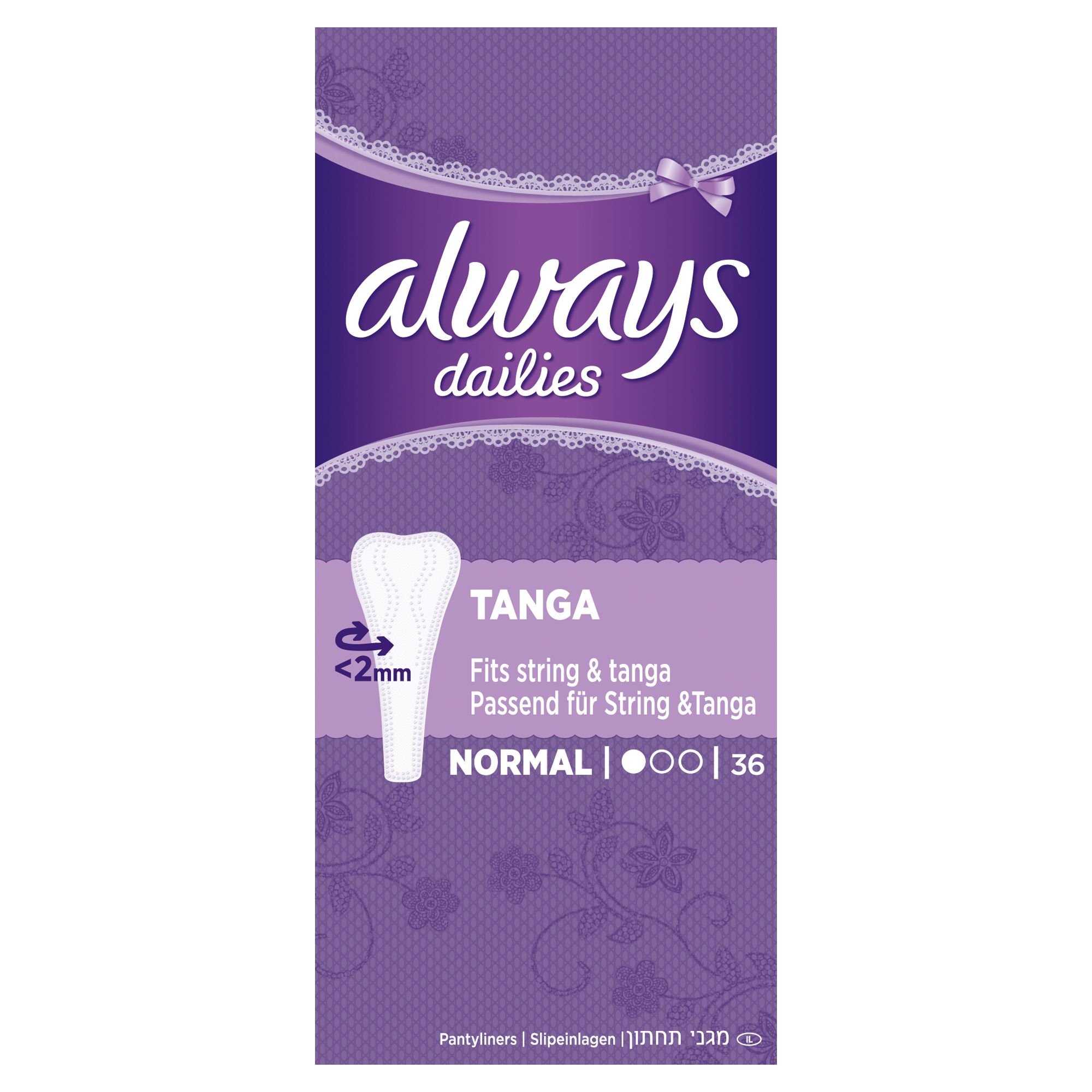 always - Slipeinlage 'Tanga'