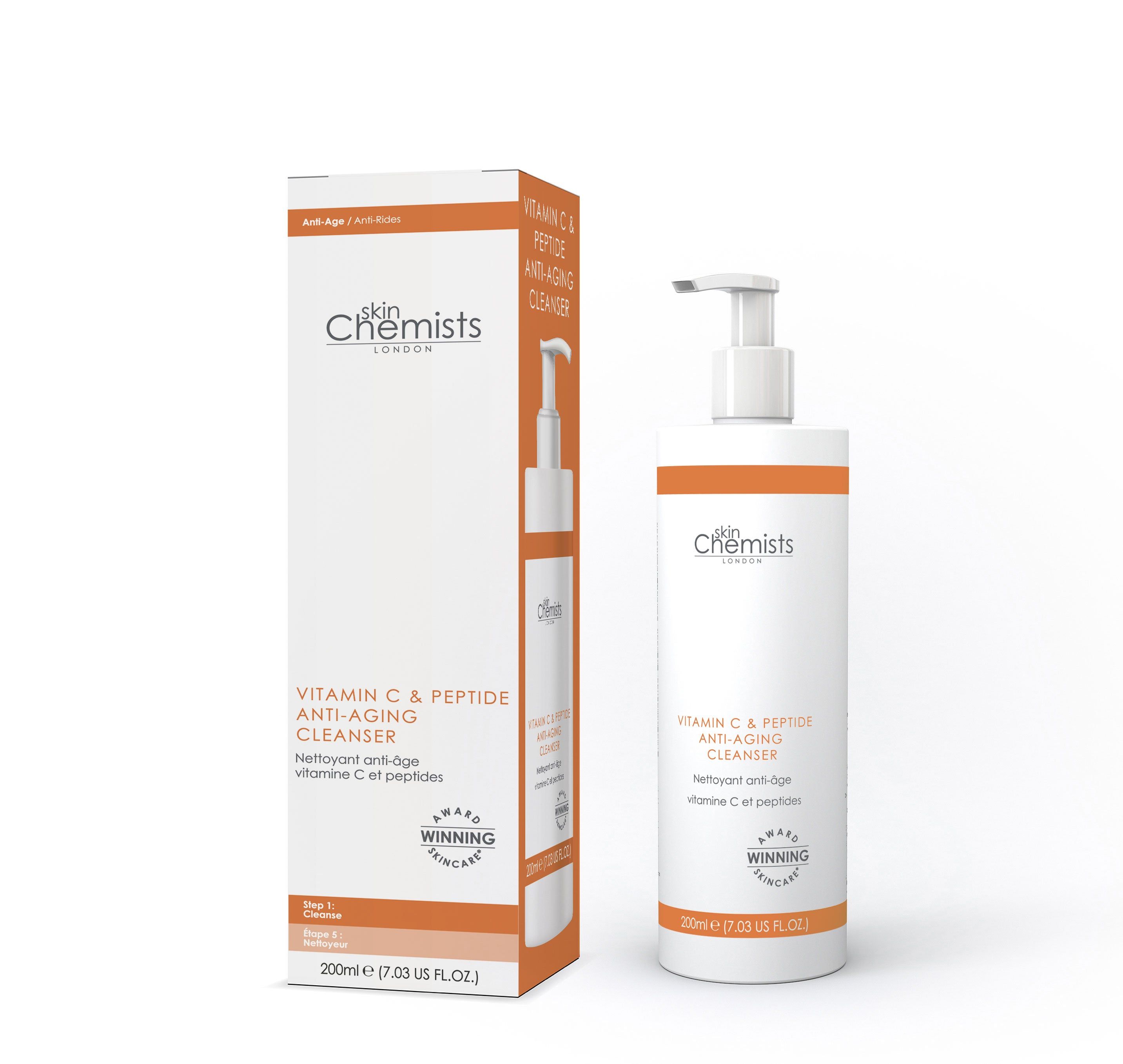 skinChemists Vitamin C & Peptide Cleanser