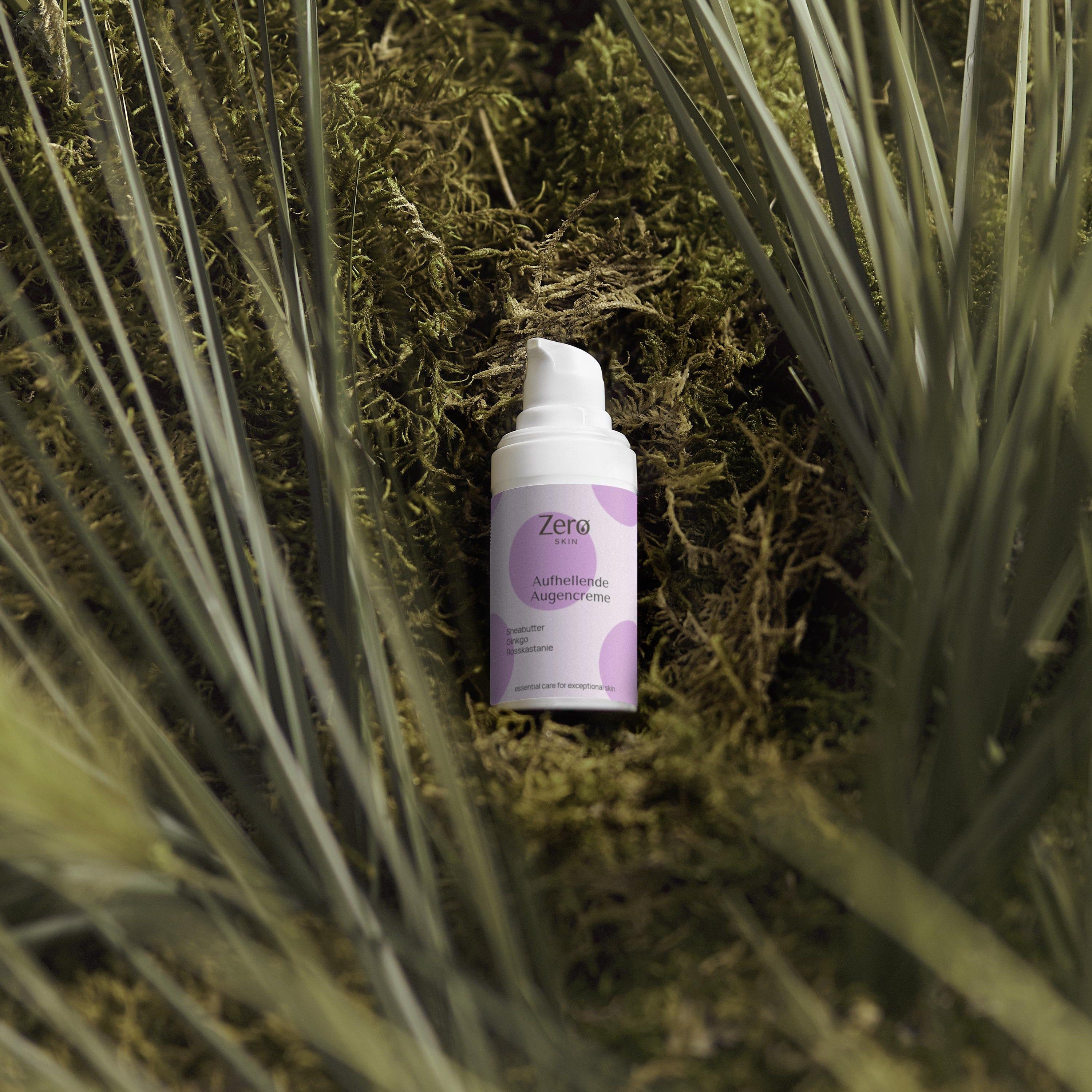 Zero Skin Erfrischendes Koffein Gel, belebend und hydratisierend für müde Augenpartien