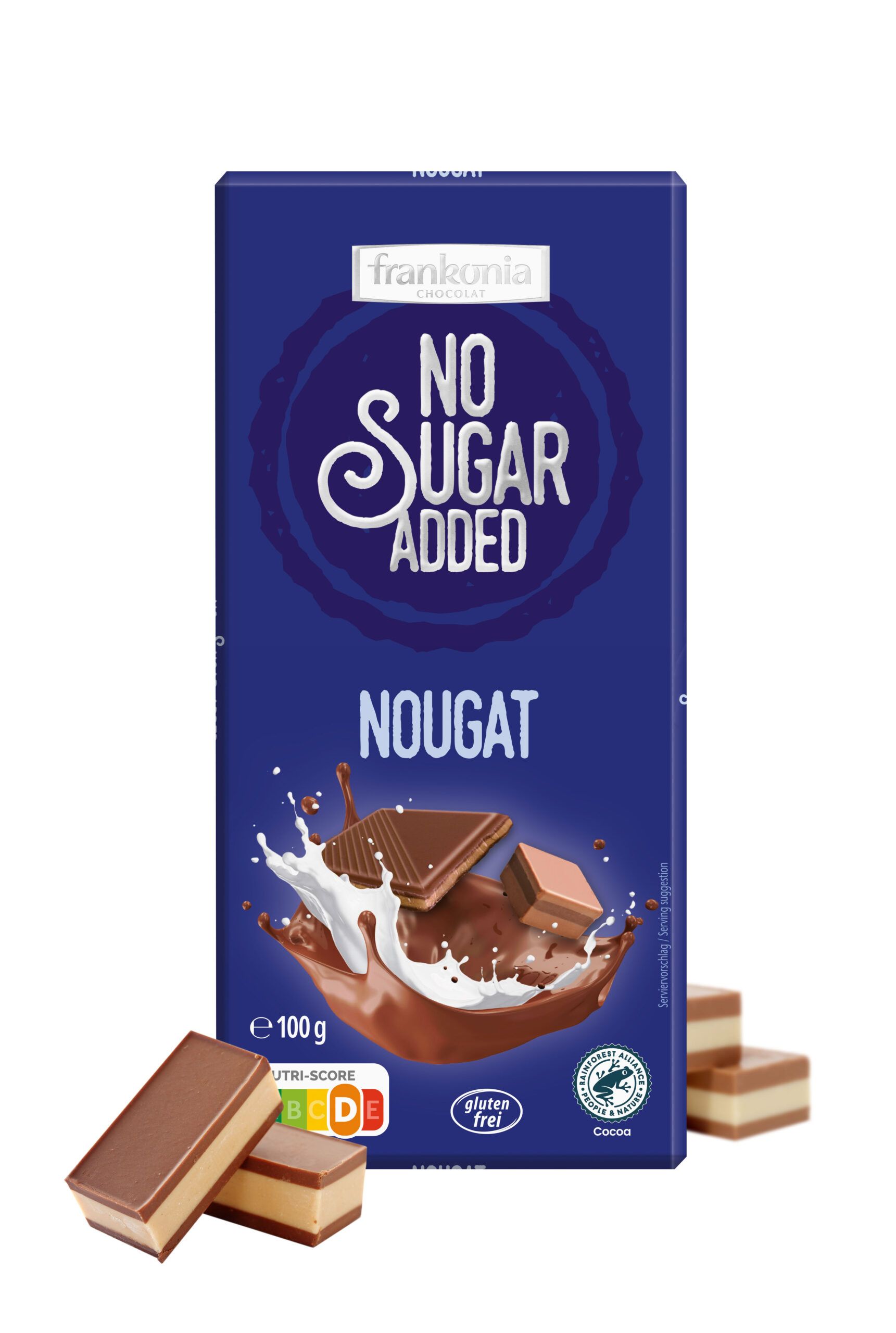 Frankonia No Sugar Added Nougat Schokolade