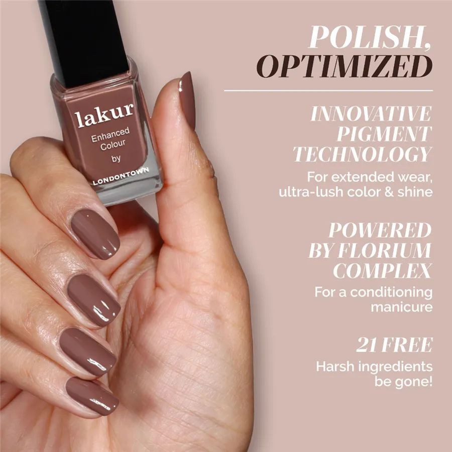 LONDONTOWN lakur Dirty Chai Nagellack