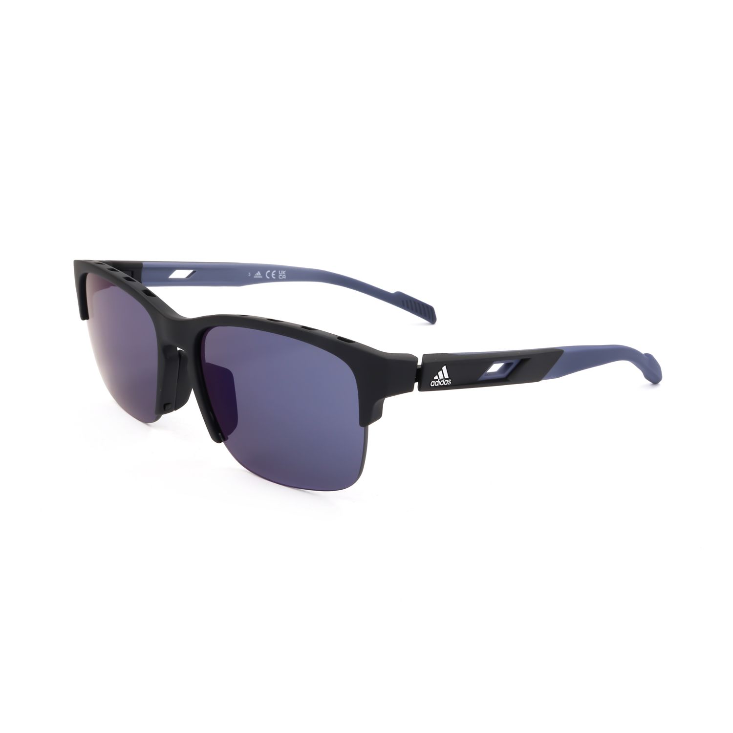 Adidas occhiali da sole unisex SP0048 black dark purple