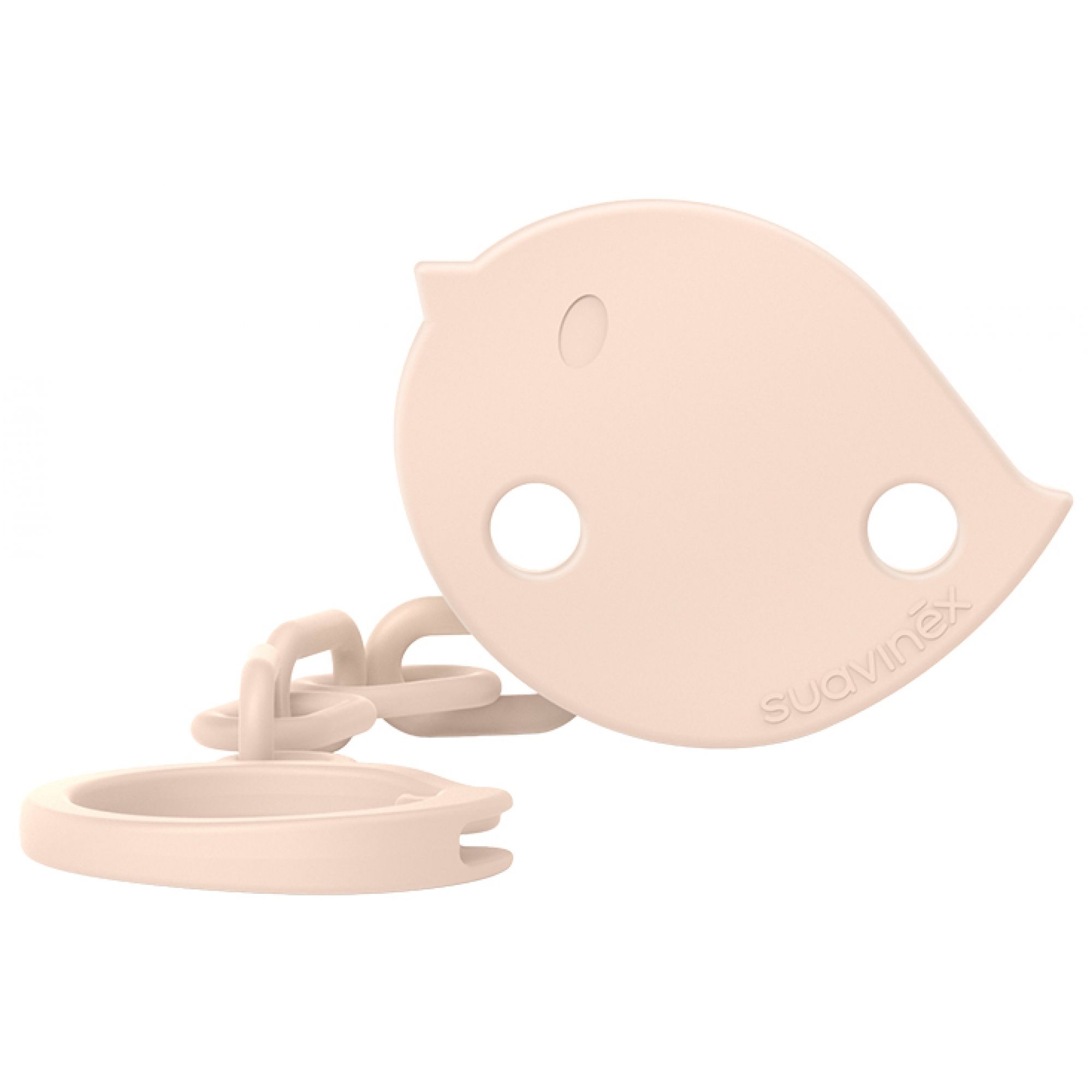 Suavinex Birdies Schnullerband Schnullerketten 0 Monate und Mehr (Farbe : Rosa) 6,1x6,1x9,1 cm
