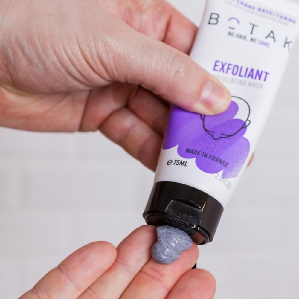 BOTAK - Peeling für Glatzen/rasierter/geschorener Kopf