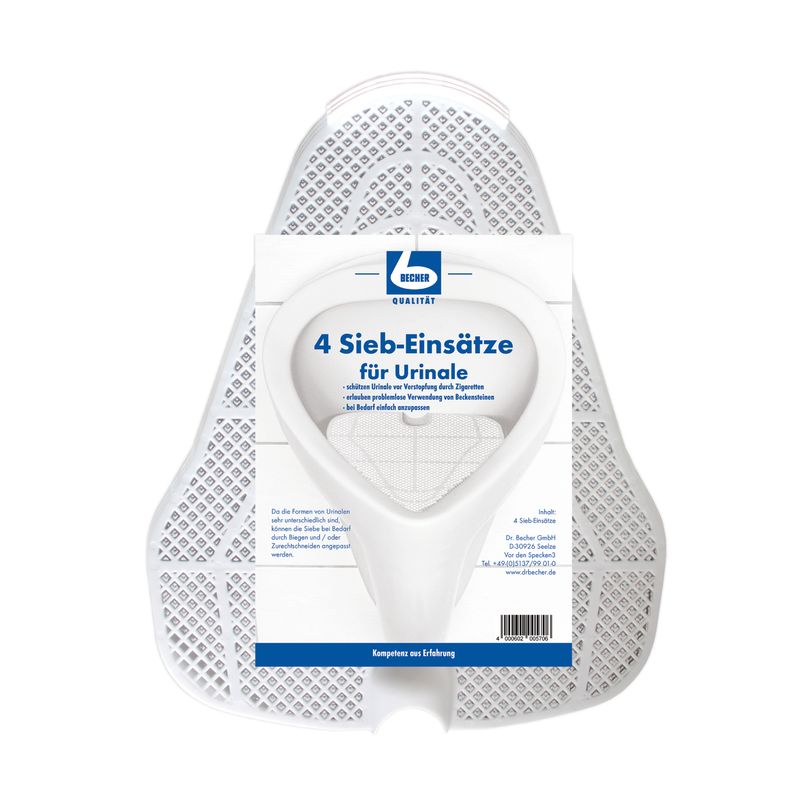 Dr. Becher Siebeinsätze für Urinale