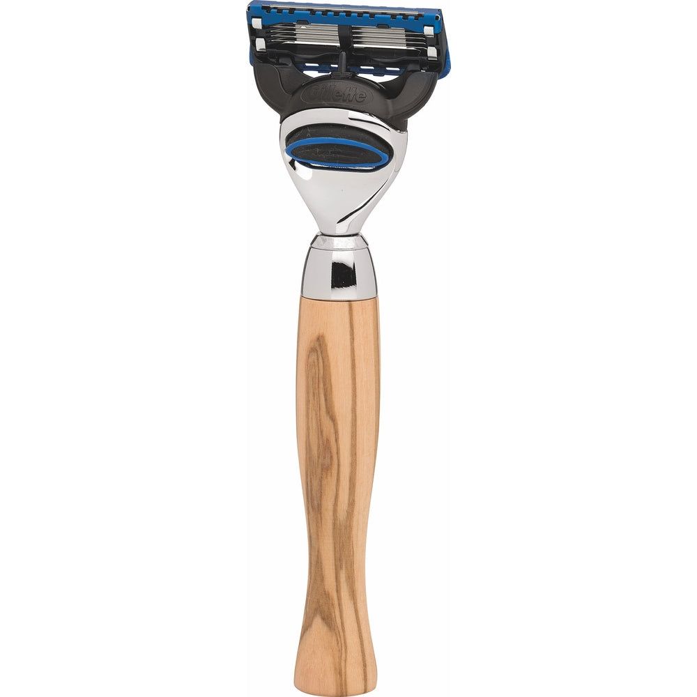Erbe Solingen Vienna Rasierer Gillette Fusion Olivenholz 1 St