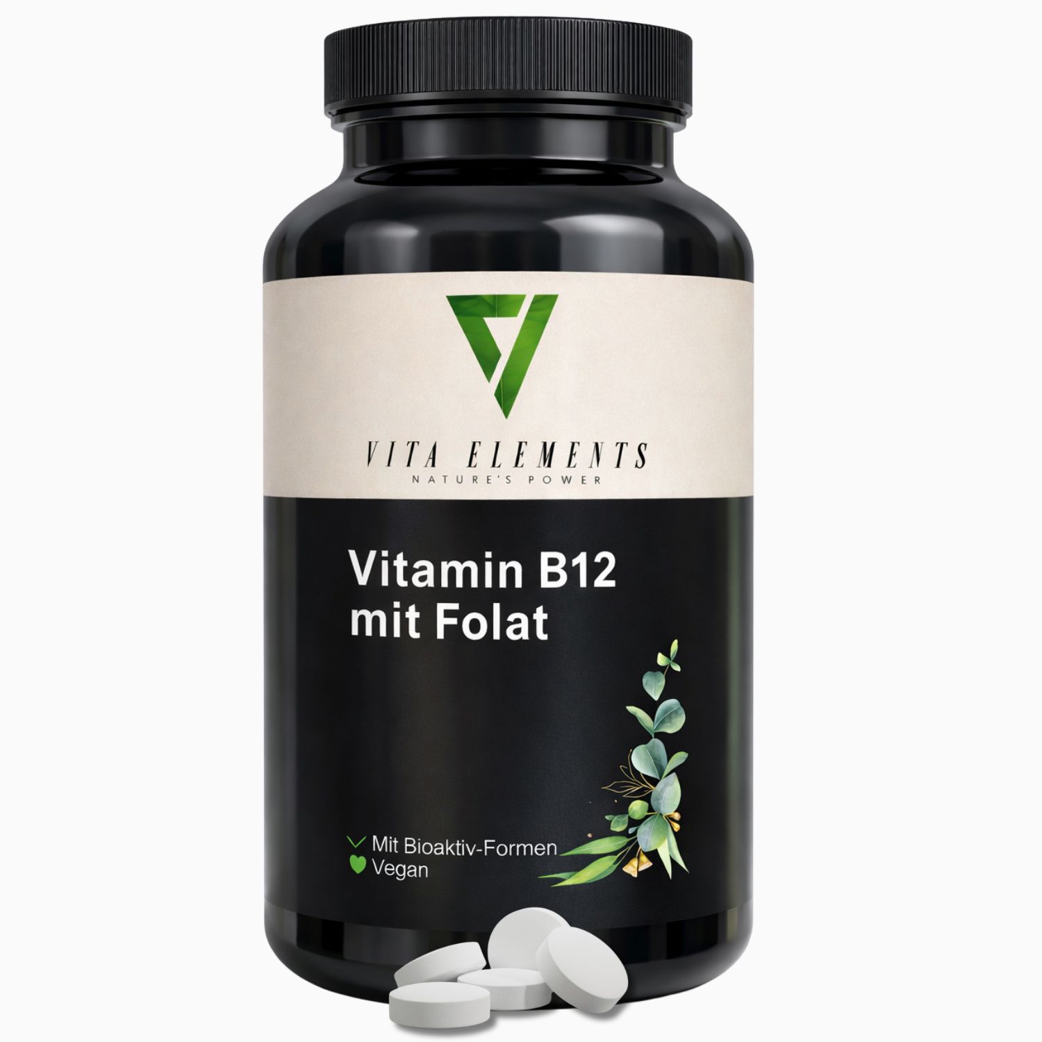 Vita Elements Compresse di vitamina B12 con folato