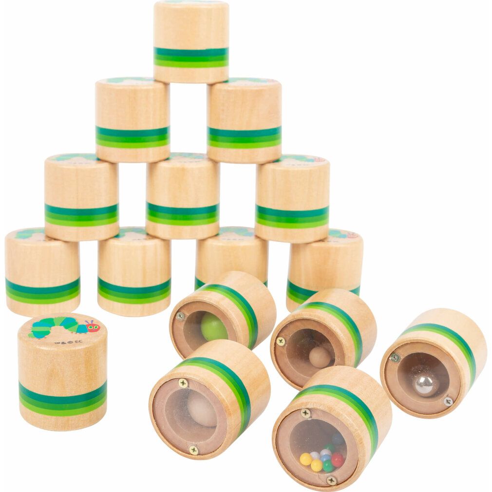 small foot Hör-Memo Raupe Nimmersatt