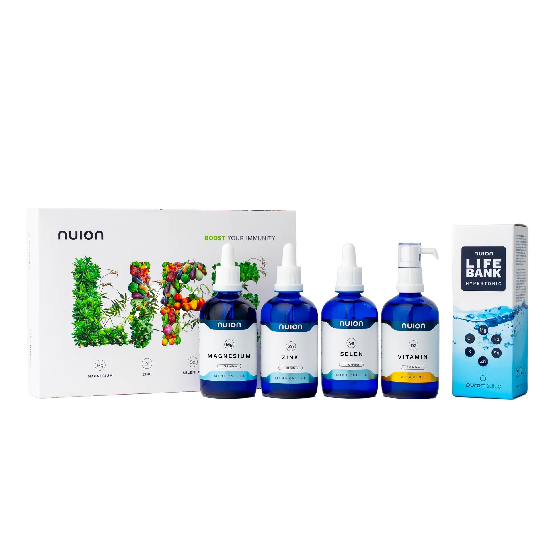 nuion Life Set 400 ml Tropfen zum Einnehmen