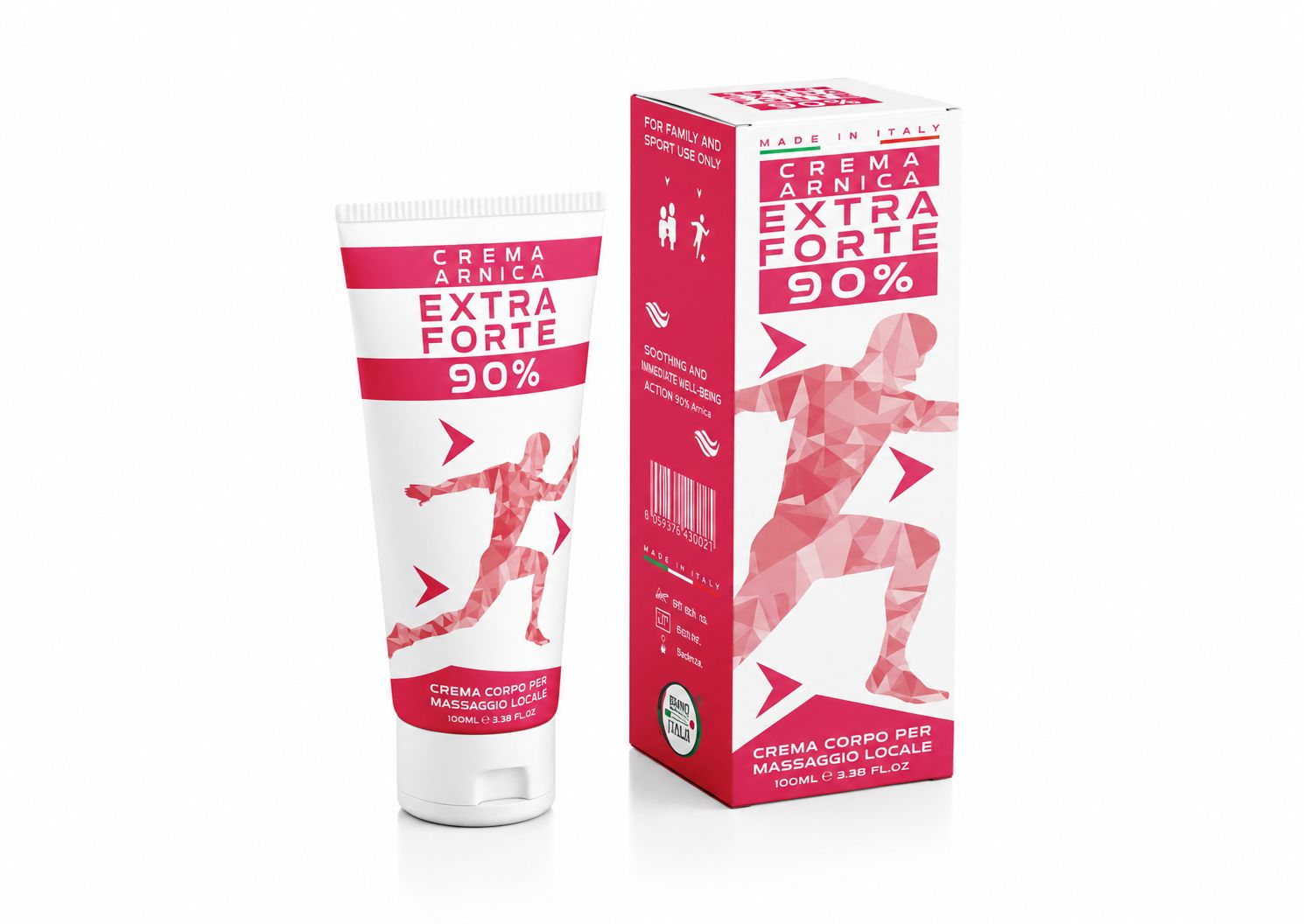 BRAND ITALIA crema Arnica forte Montana 90%