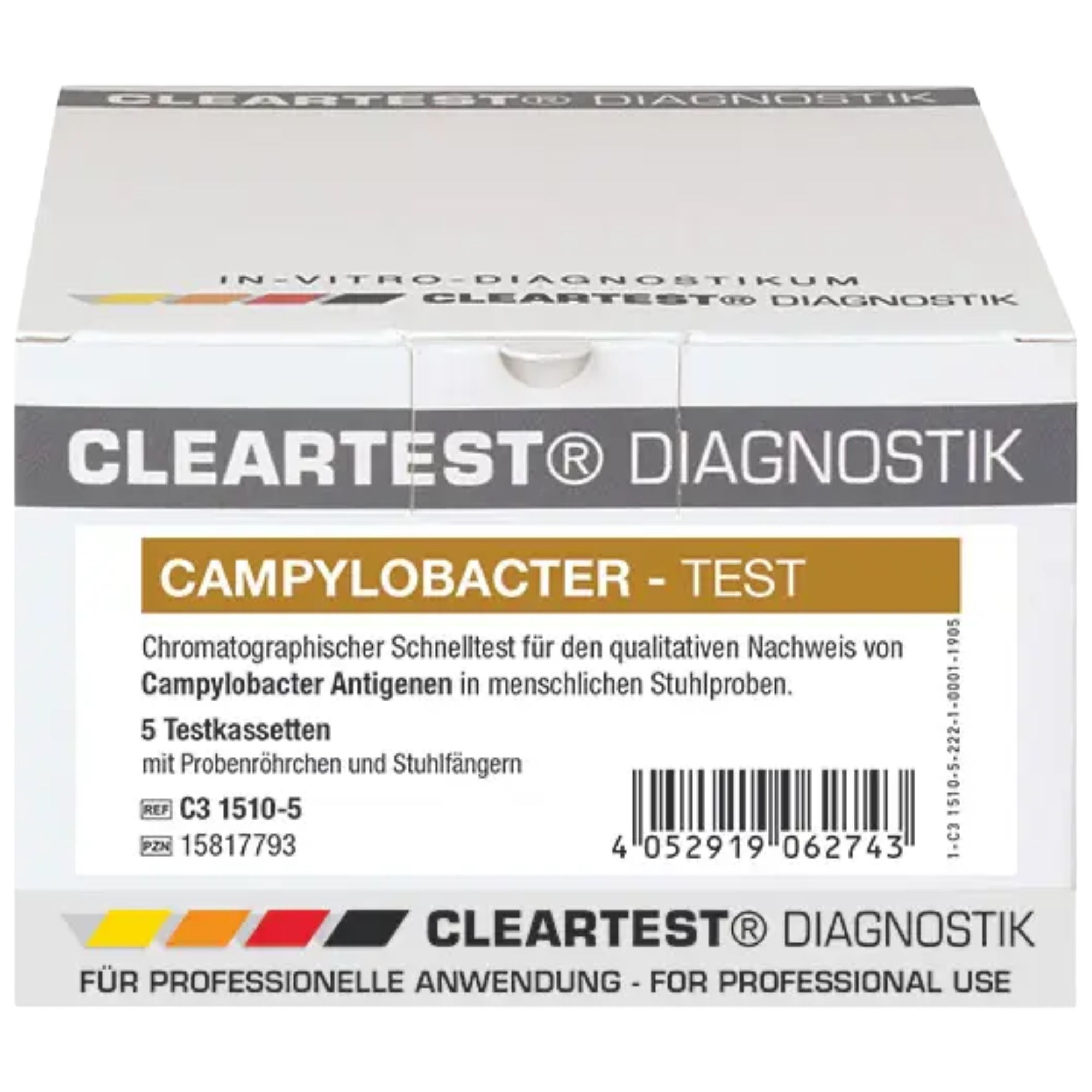 Cleartest Campylobacter-Test