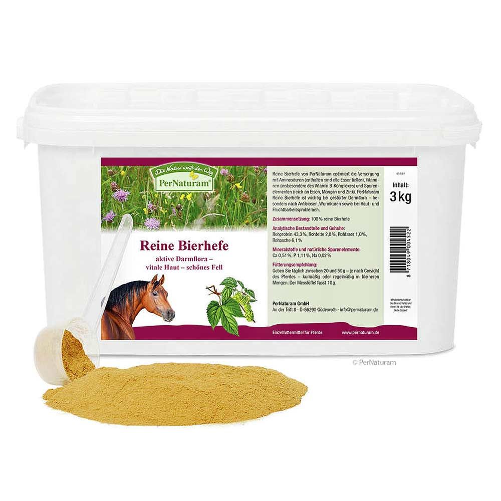 PerNaturam Reine Bierhefe Horse