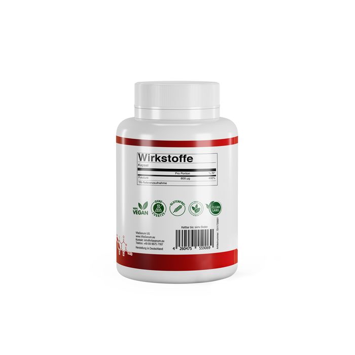 VitaSanum®- Methylfolat 5-Mthf (Folsäure) 60 St Kapseln